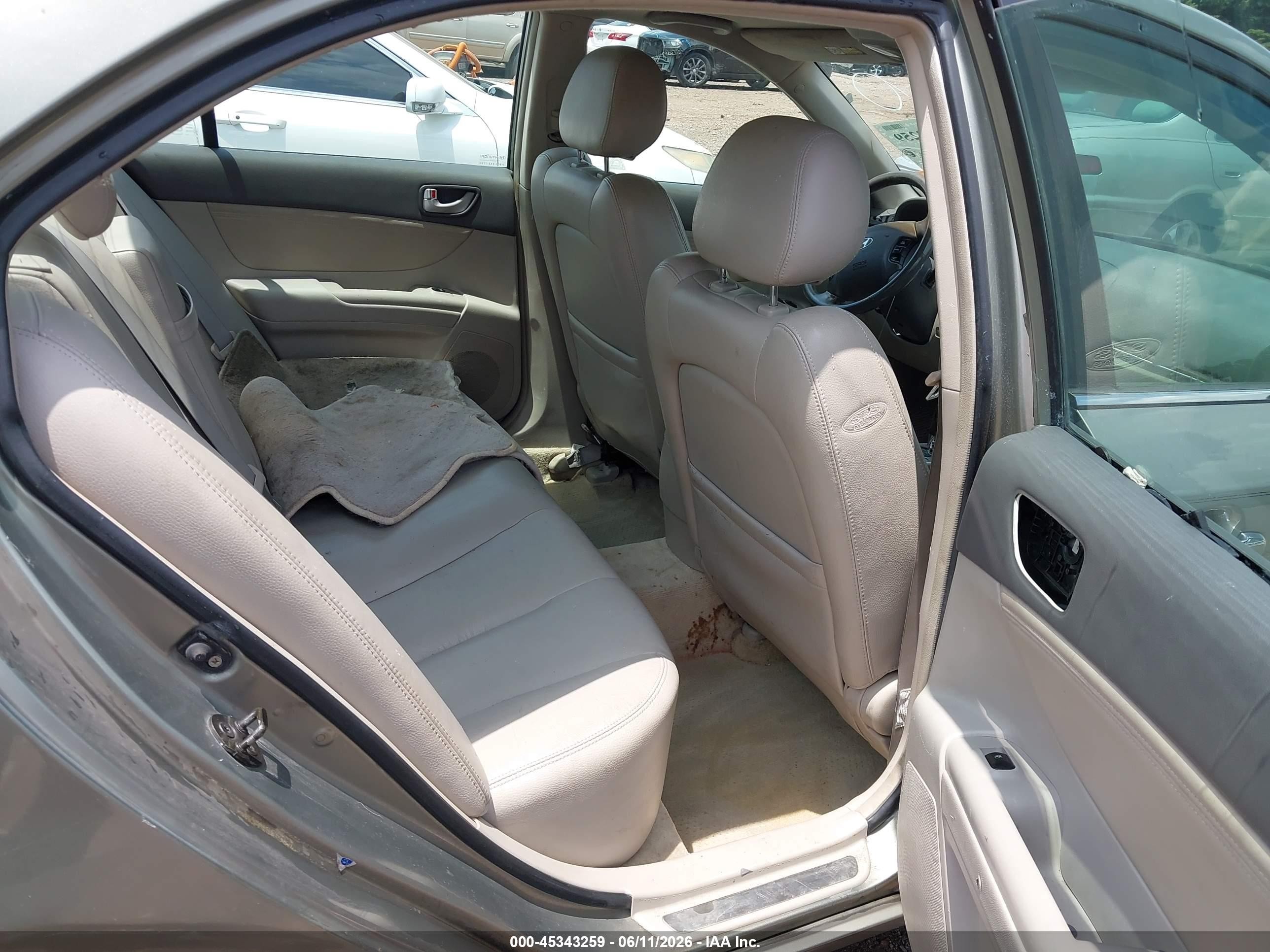 2007 Hyundai Sonata Limited/limited W/xm/se/se W/xm Бирюзовый vin: 5NPEU46F27H192547