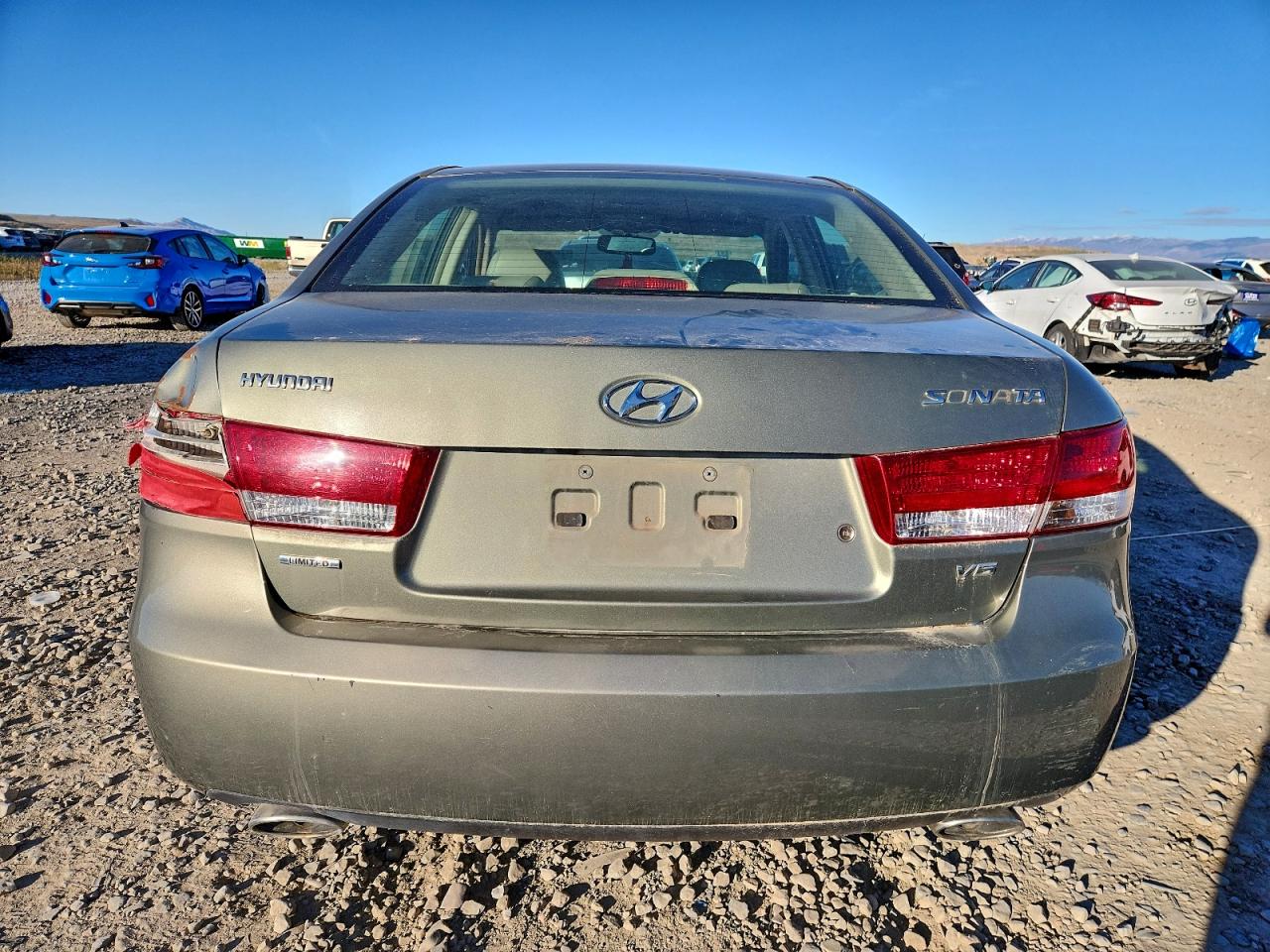2007 Hyundai Sonata Se Green vin: 5NPEU46F27H193617