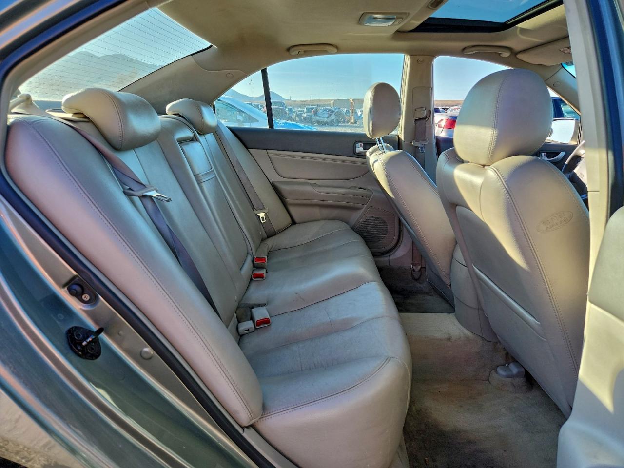 2007 Hyundai Sonata Se Green vin: 5NPEU46F27H193617