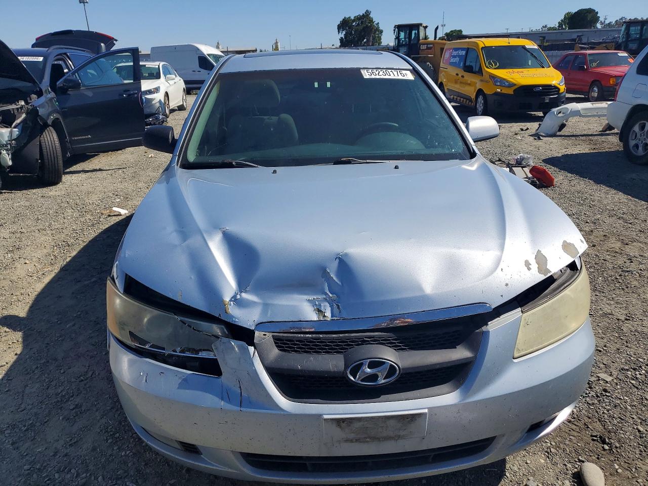 2007 Hyundai Sonata Se Blue vin: 5NPEU46F27H280062
