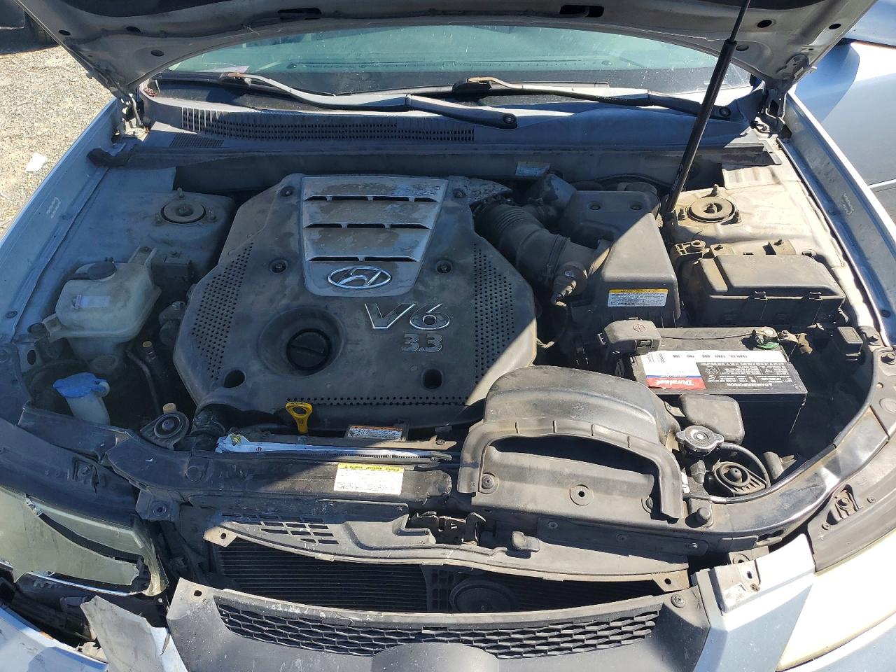 2007 Hyundai Sonata Se Blue vin: 5NPEU46F27H280062