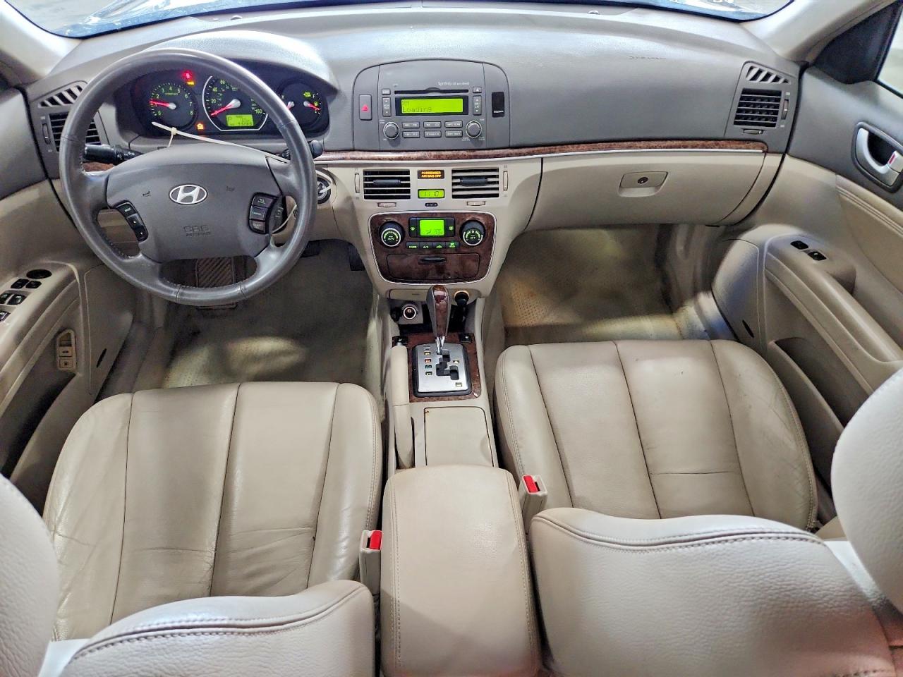 2008 Hyundai Sonata Se V6 Blue vin: 5NPEU46F28H303907