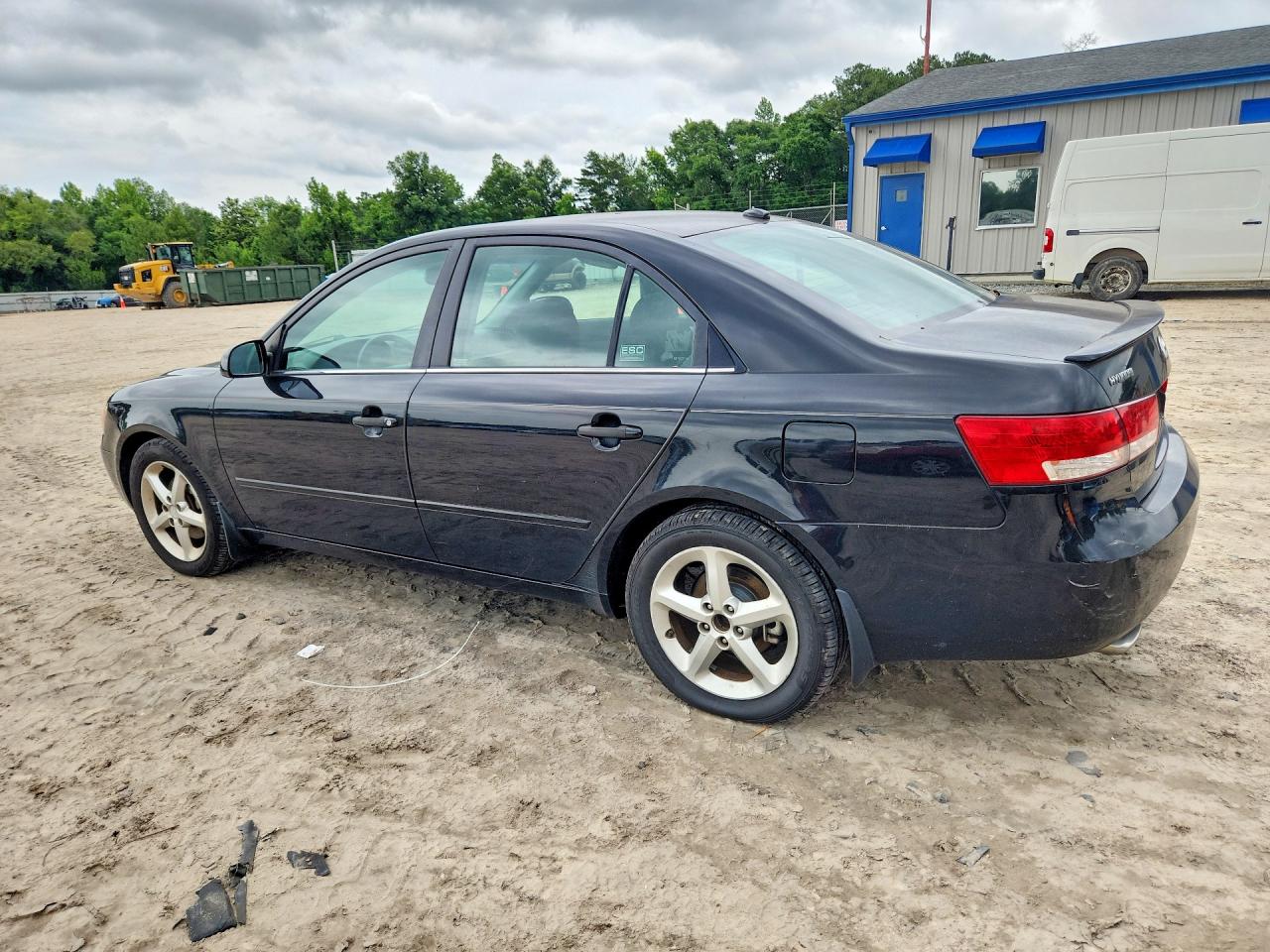 2008 Hyundai Sonata Black vin: 5NPEU46F28H345588