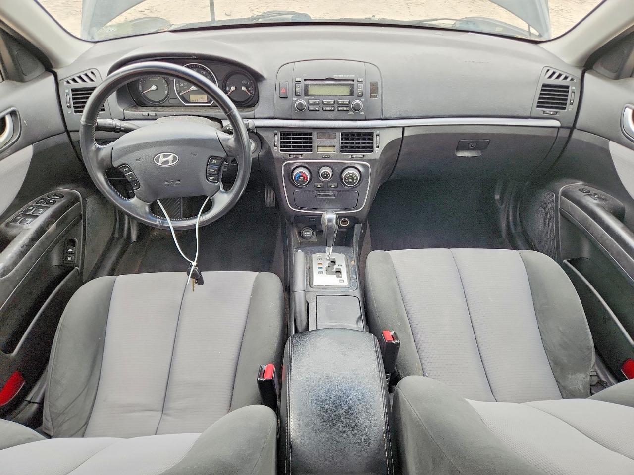 2008 Hyundai Sonata Black vin: 5NPEU46F28H345588