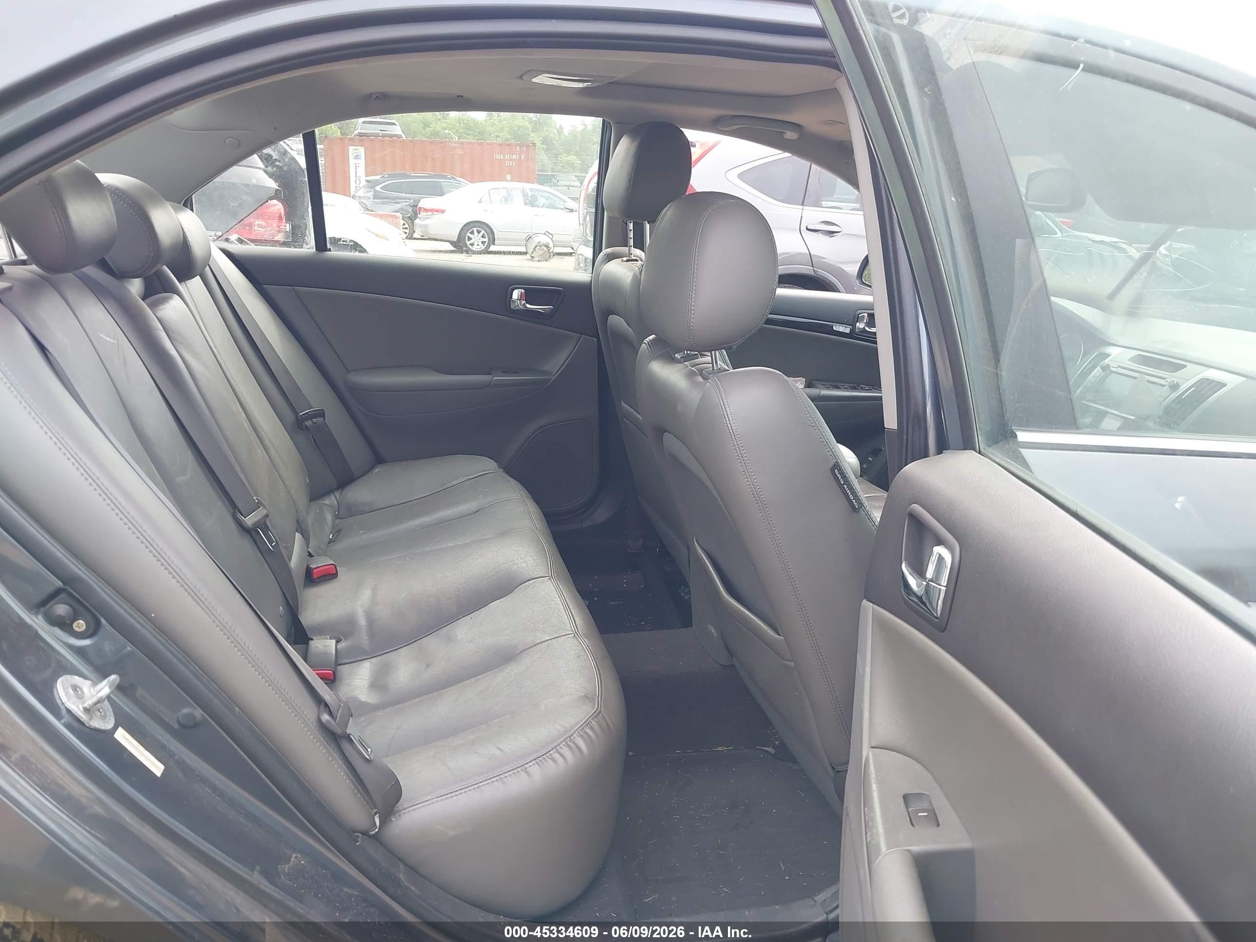 2009 Hyundai Sonata Limited V6 Gray vin: 5NPEU46F29H422932