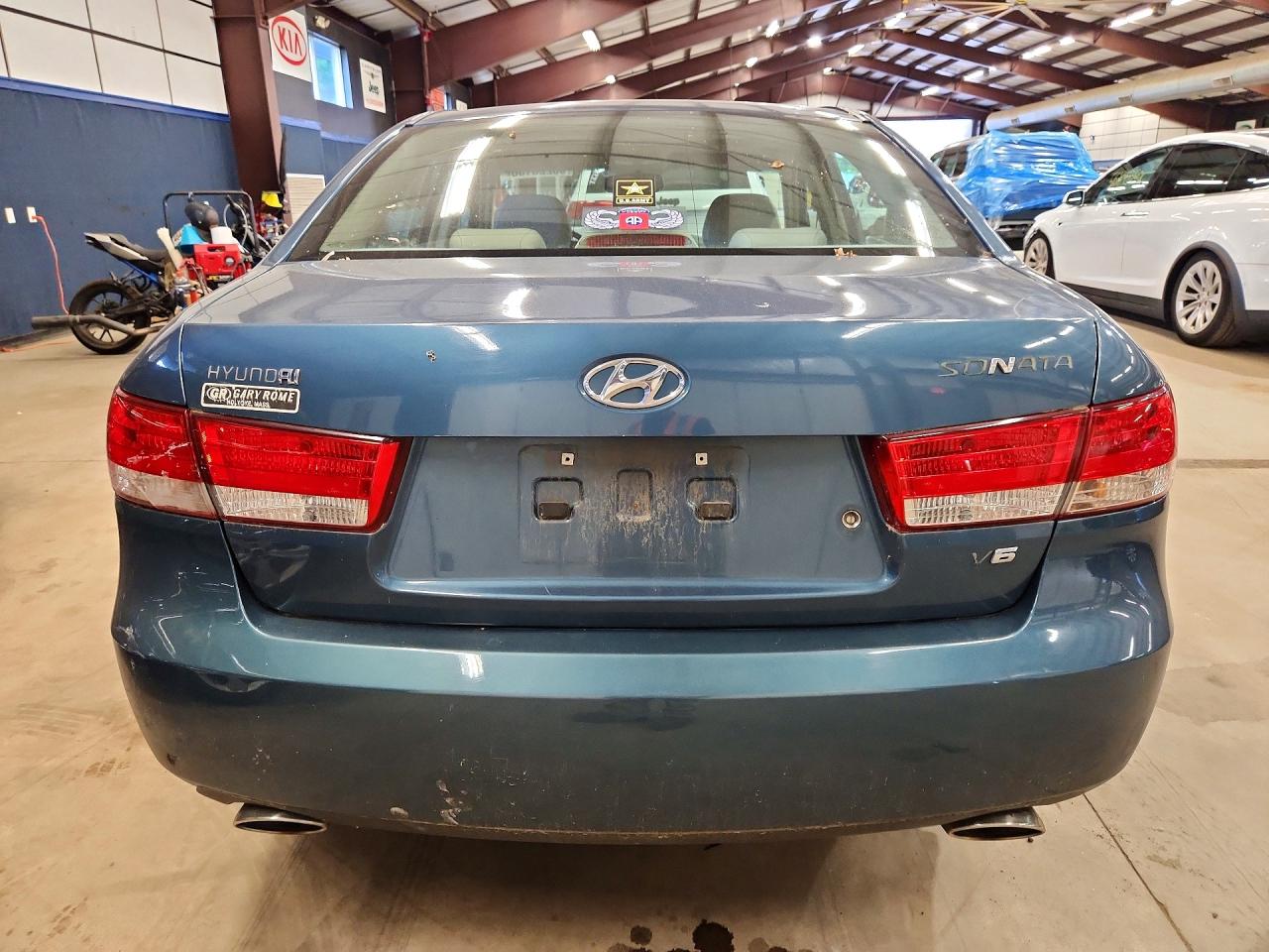 2006 Hyundai Sonata Gls V6 Blue vin: 5NPEU46F36H008053