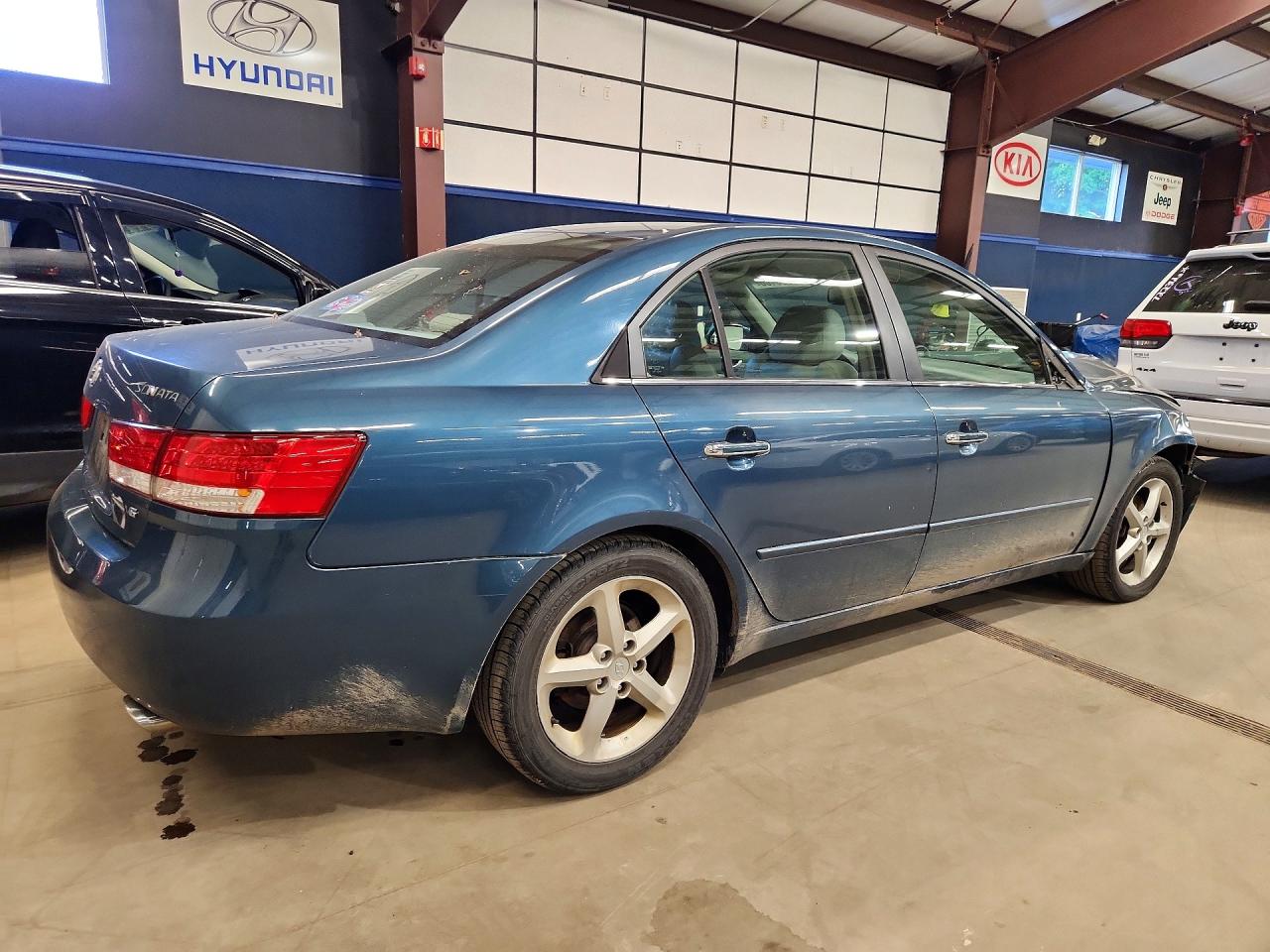 2006 Hyundai Sonata Gls V6 Blue vin: 5NPEU46F36H008053