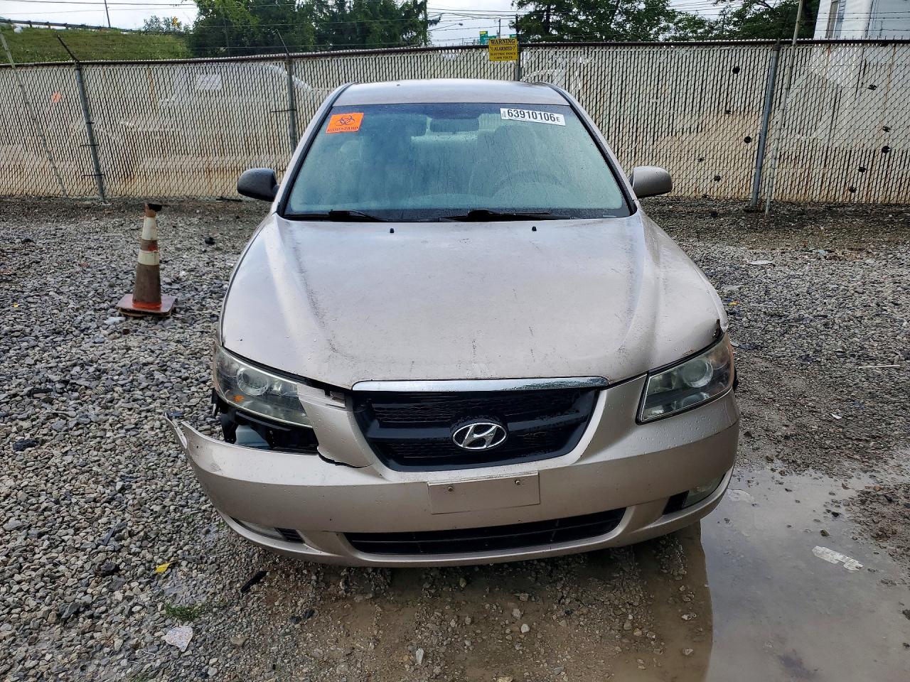 2006 Hyundai Sonata Gls V6 Желто-коричневый vin: 5NPEU46F36H038850