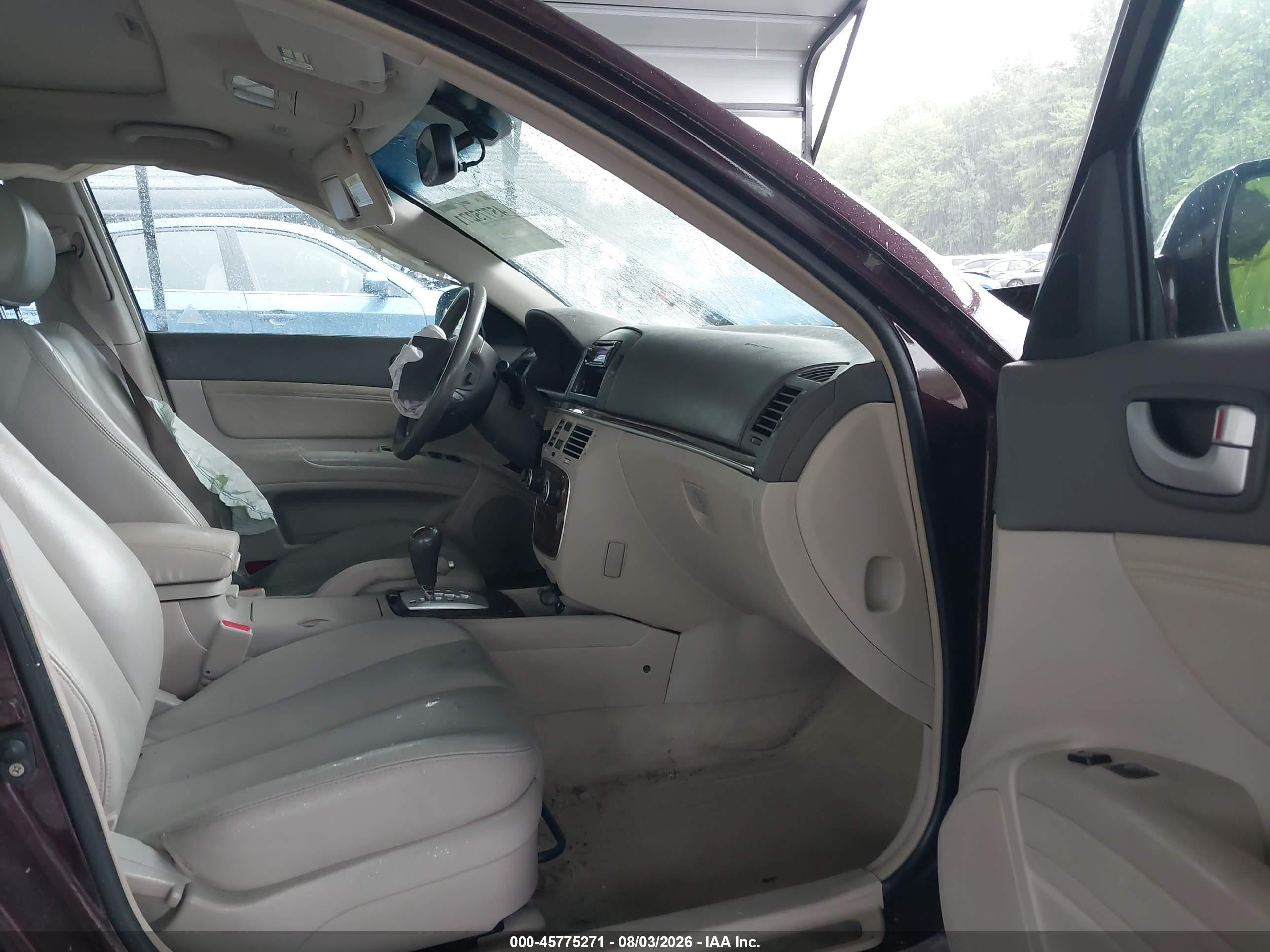 2006 Hyundai Sonata Gls V6/lx V6 Purple vin: 5NPEU46F36H069712