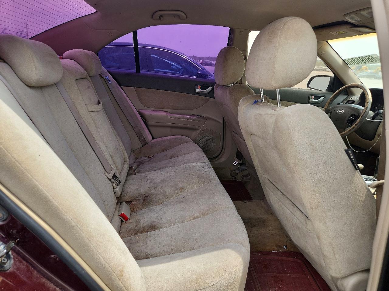 2006 Hyundai Sonata Gls V6 Maroon vin: 5NPEU46F36H093847