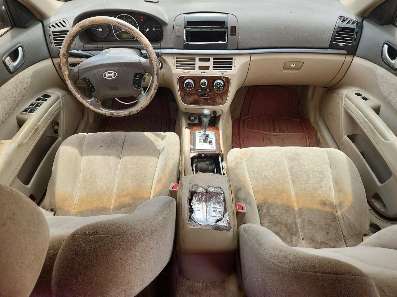 2006 Hyundai Sonata Gls V6 Maroon vin: 5NPEU46F36H093847