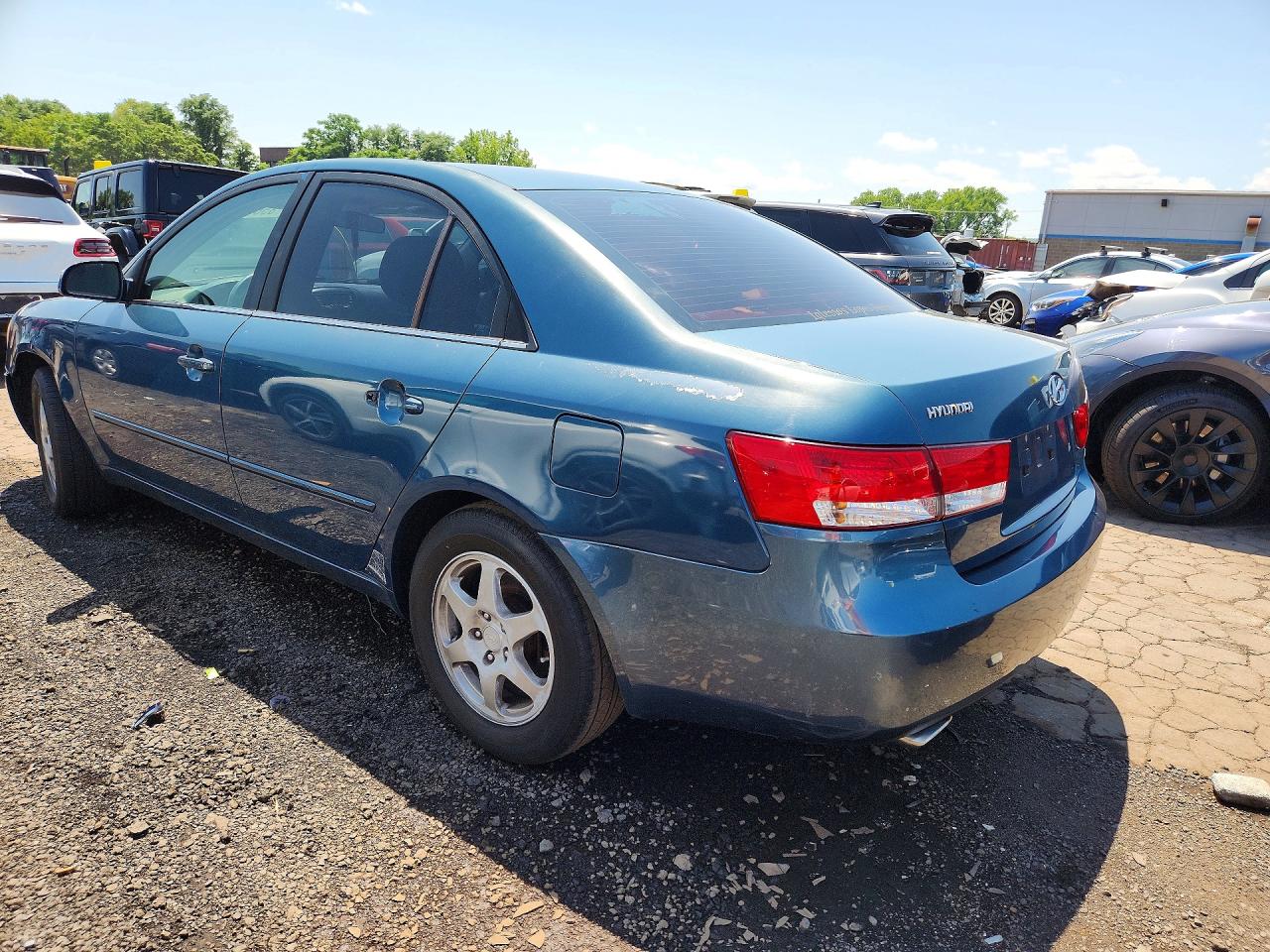 2006 Hyundai Sonata Gls V6 Blue vin: 5NPEU46F36H105284