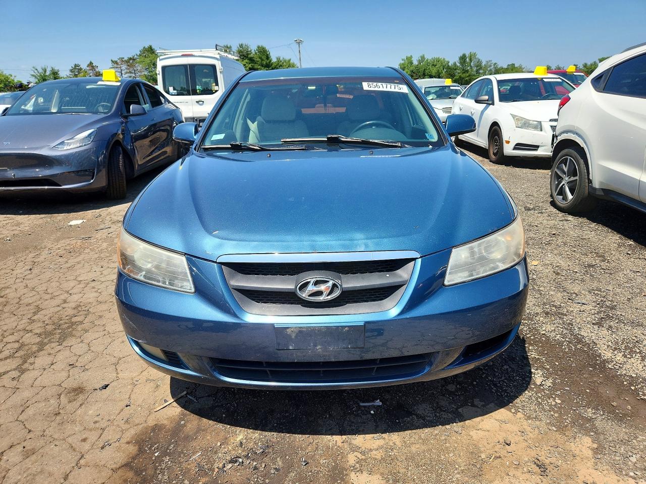 2006 Hyundai Sonata Gls V6 Blue vin: 5NPEU46F36H105284