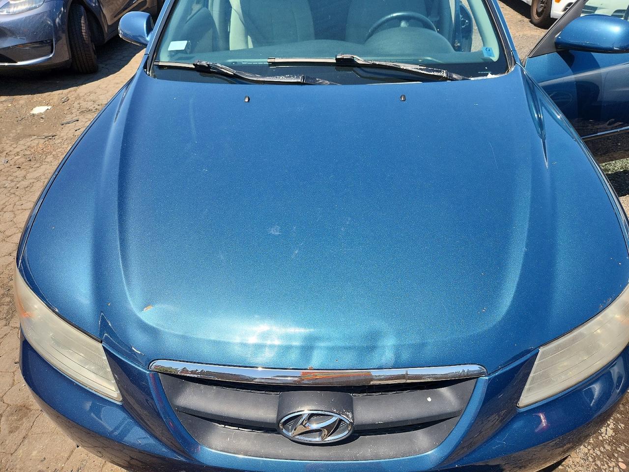 2006 Hyundai Sonata Gls V6 Blue vin: 5NPEU46F36H105284