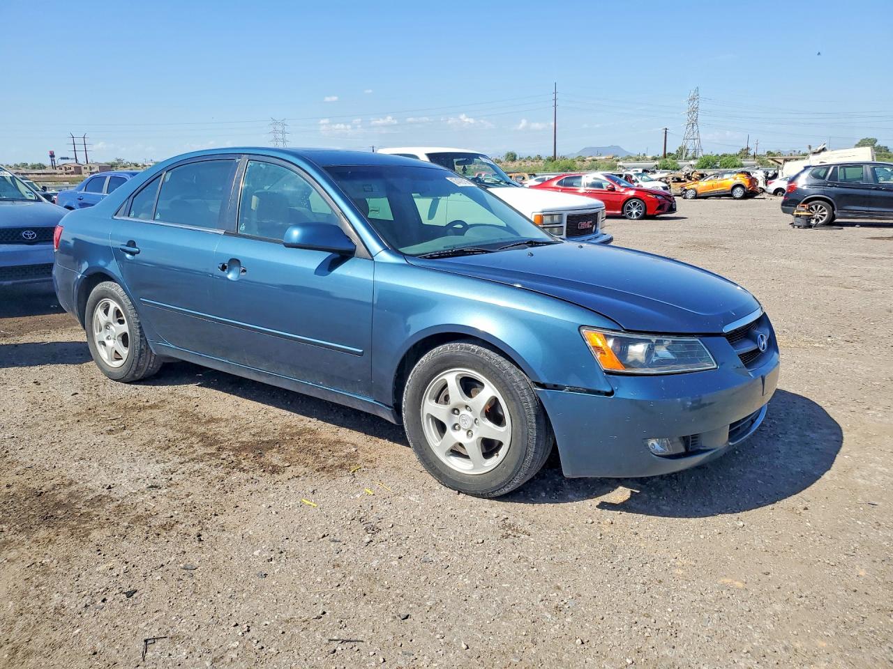 2006 Hyundai Sonata Gls V6 Teal vin: 5NPEU46F36H130685