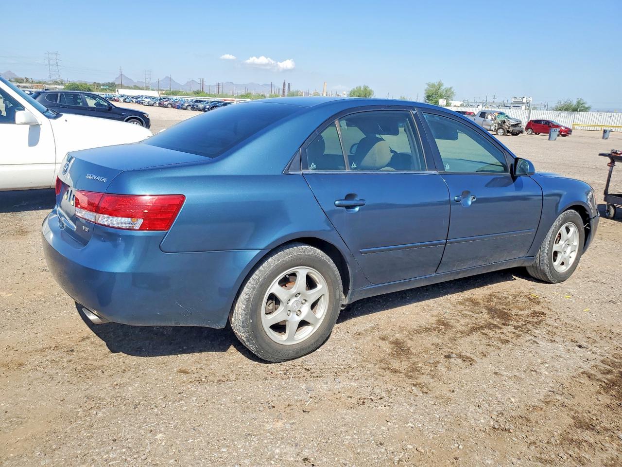 2006 Hyundai Sonata Gls V6 Teal vin: 5NPEU46F36H130685