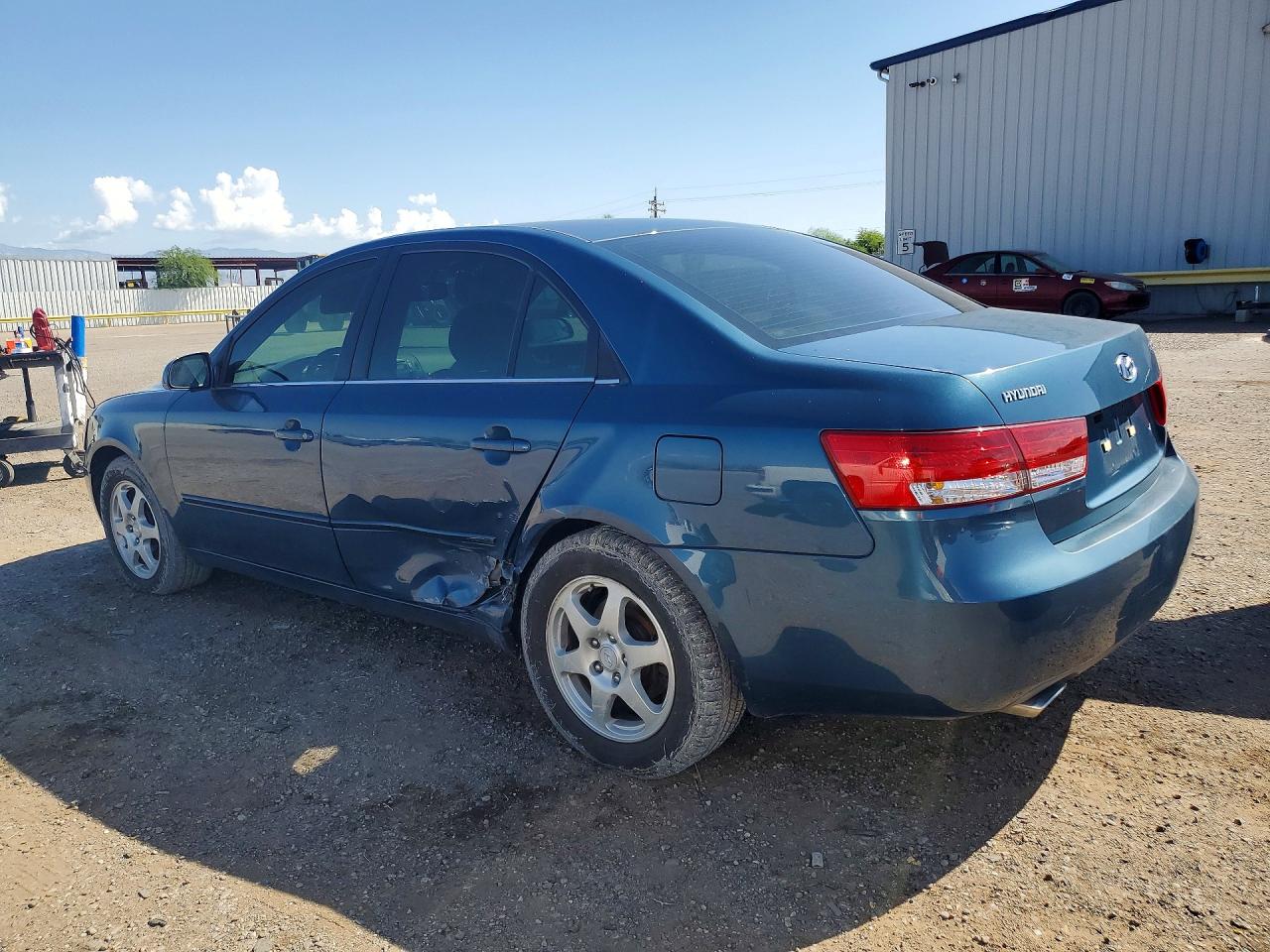 2006 Hyundai Sonata Gls V6 Teal vin: 5NPEU46F36H130685