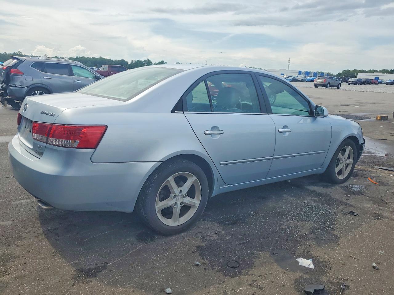 2007 Hyundai Sonata Se Silver vin: 5NPEU46F37H165213