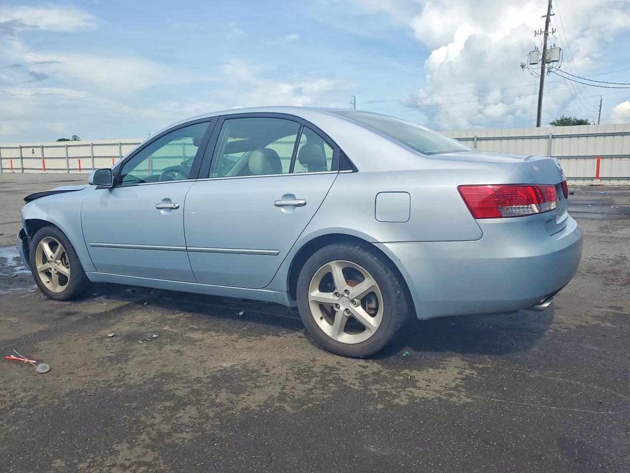 2007 Hyundai Sonata Se Silver vin: 5NPEU46F37H165213