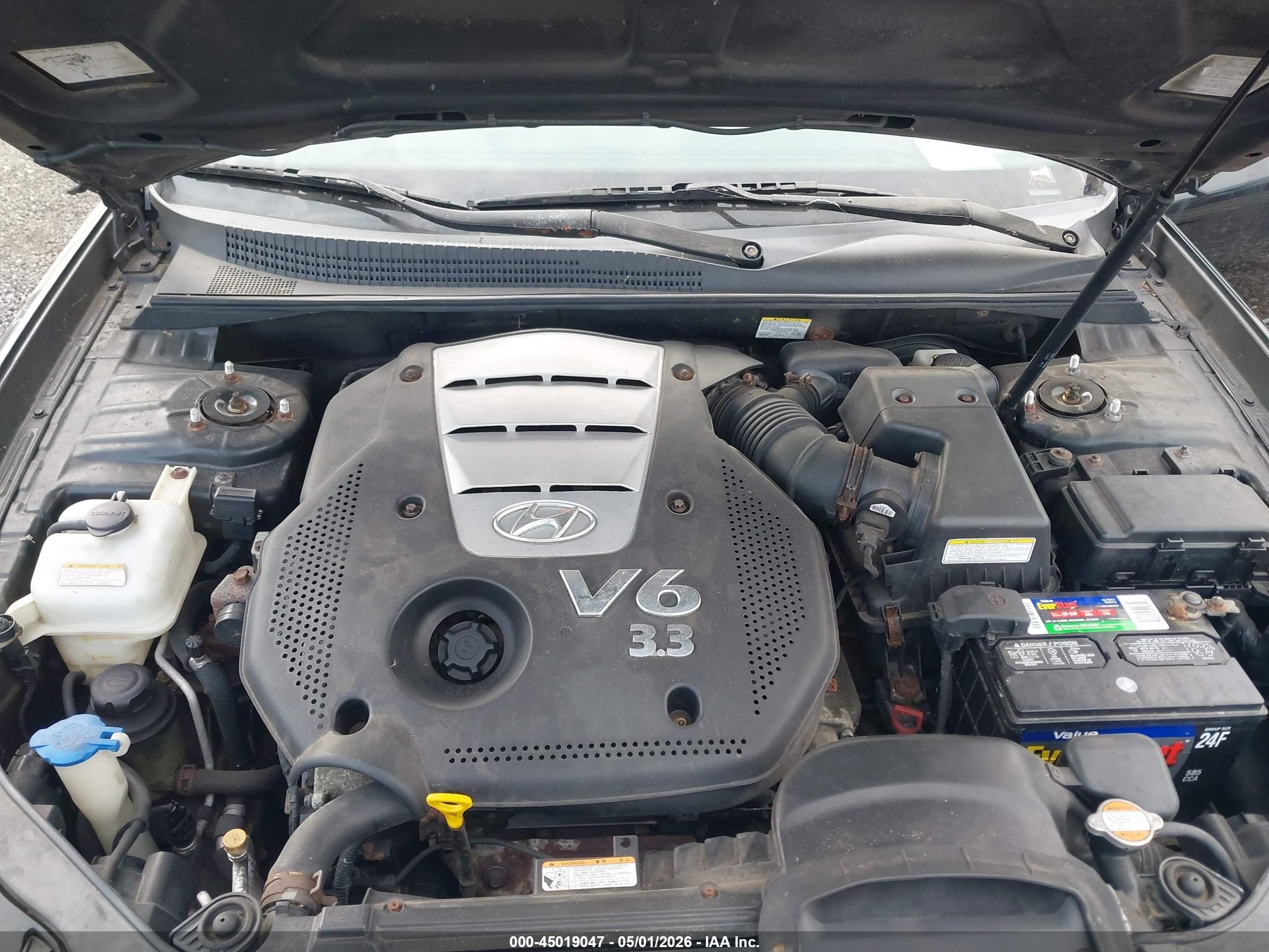 2007 Hyundai Sonata Limited/se V6 Black vin: 5NPEU46F37H188054