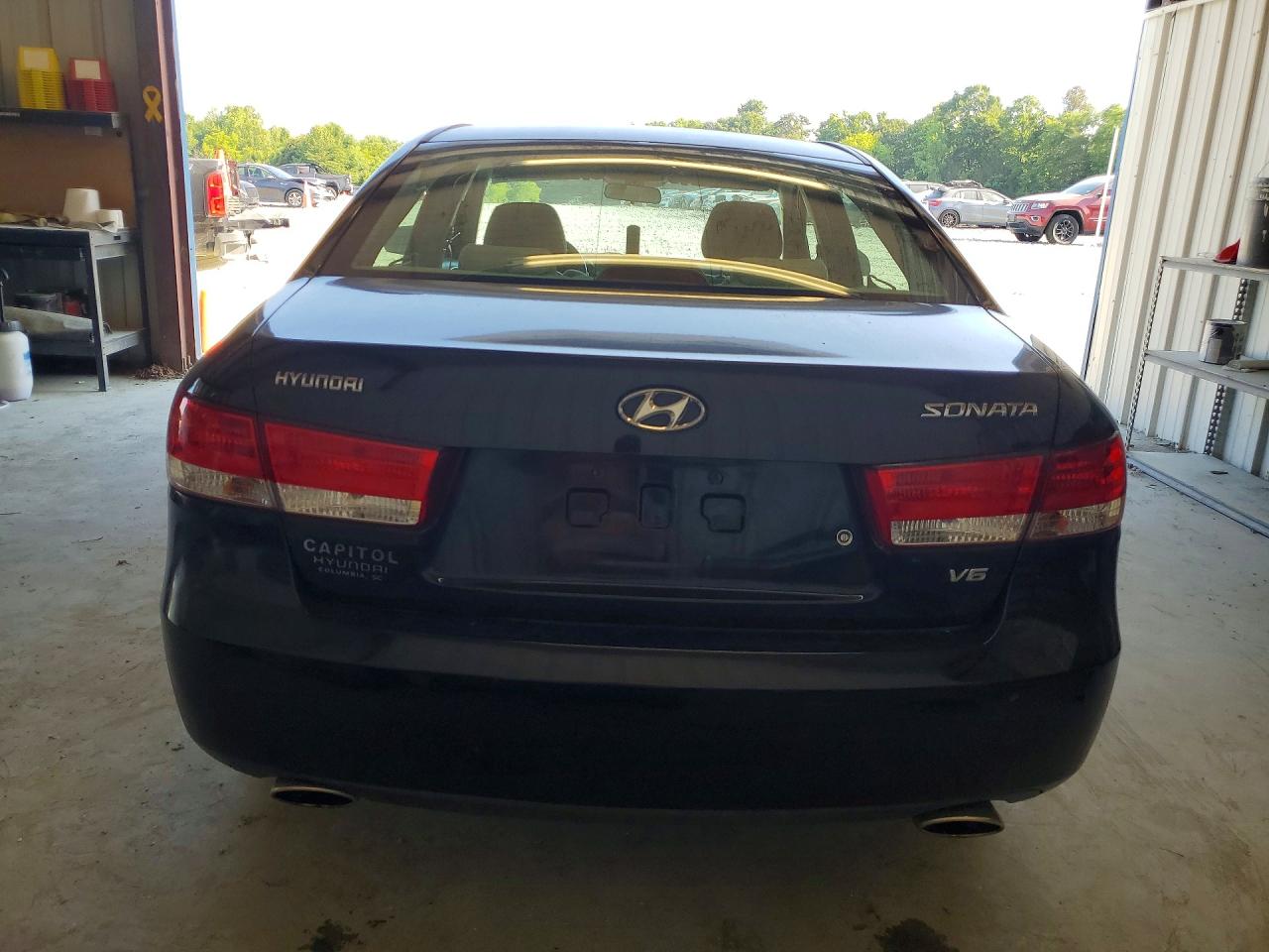 2007 Hyundai Sonata Se Black vin: 5NPEU46F37H206102