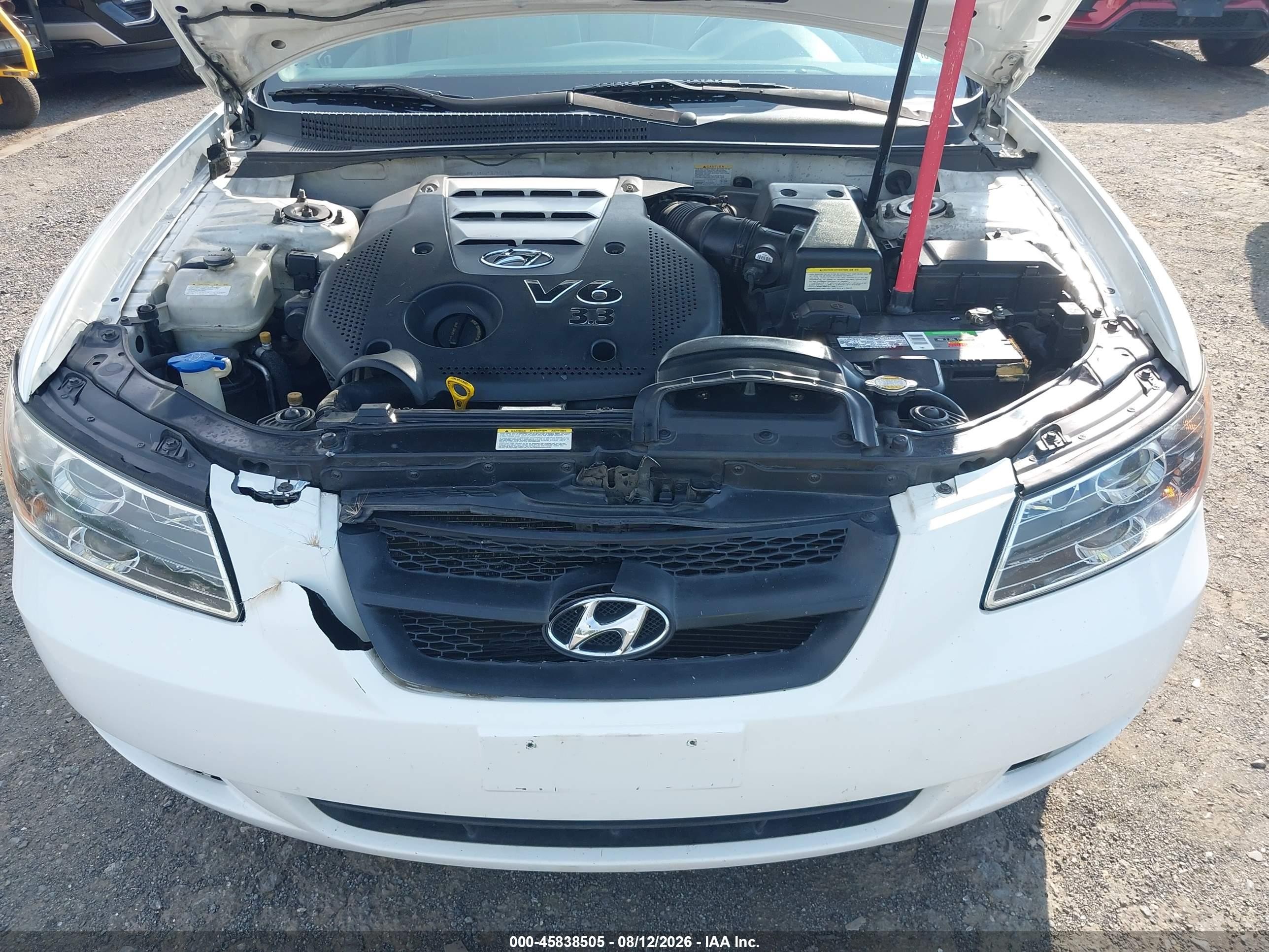 2007 Hyundai Sonata Limited/limited W/xm/se/se W/xm Белый vin: 5NPEU46F37H218265