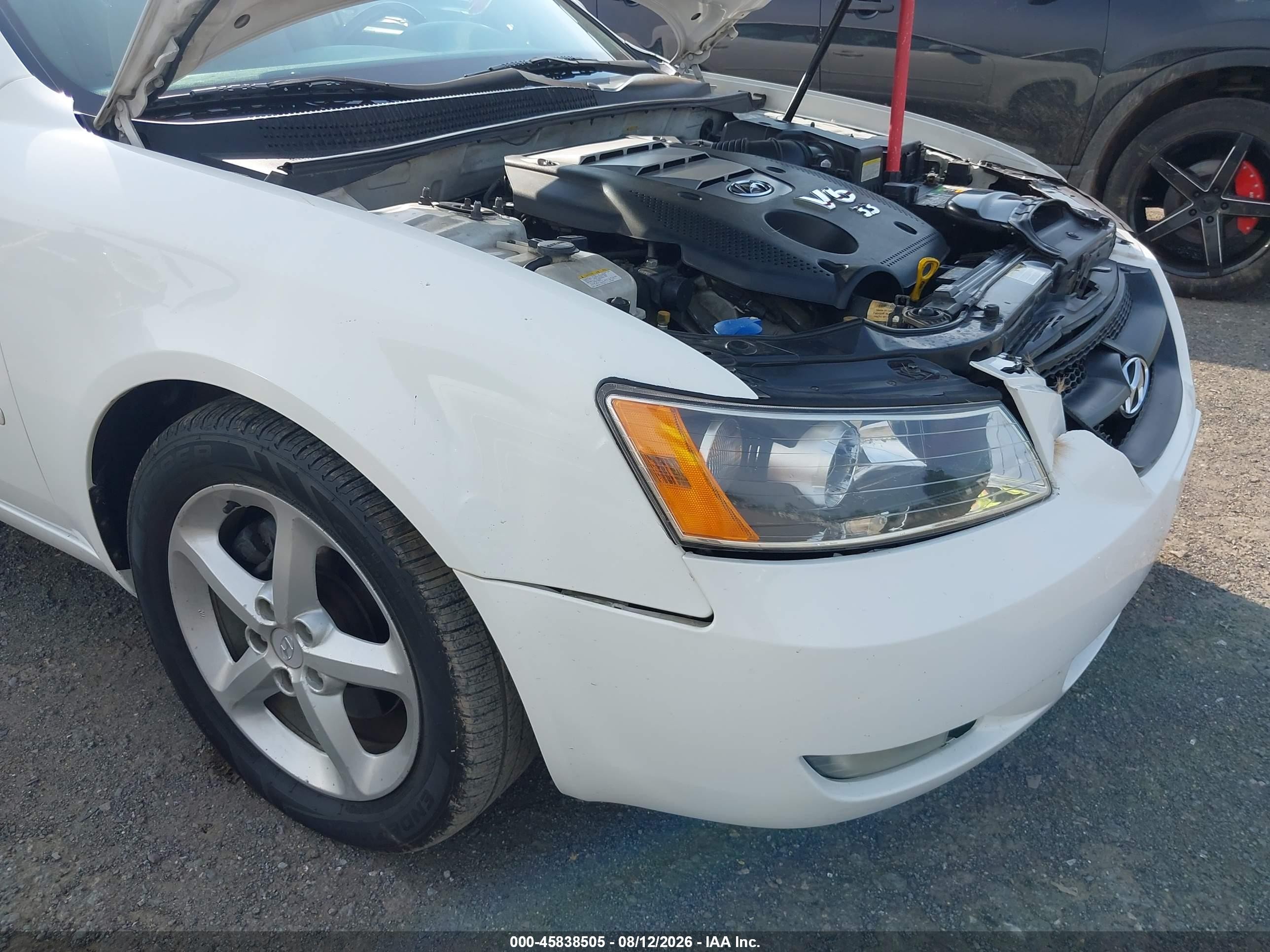 2007 Hyundai Sonata Limited/limited W/xm/se/se W/xm Белый vin: 5NPEU46F37H218265