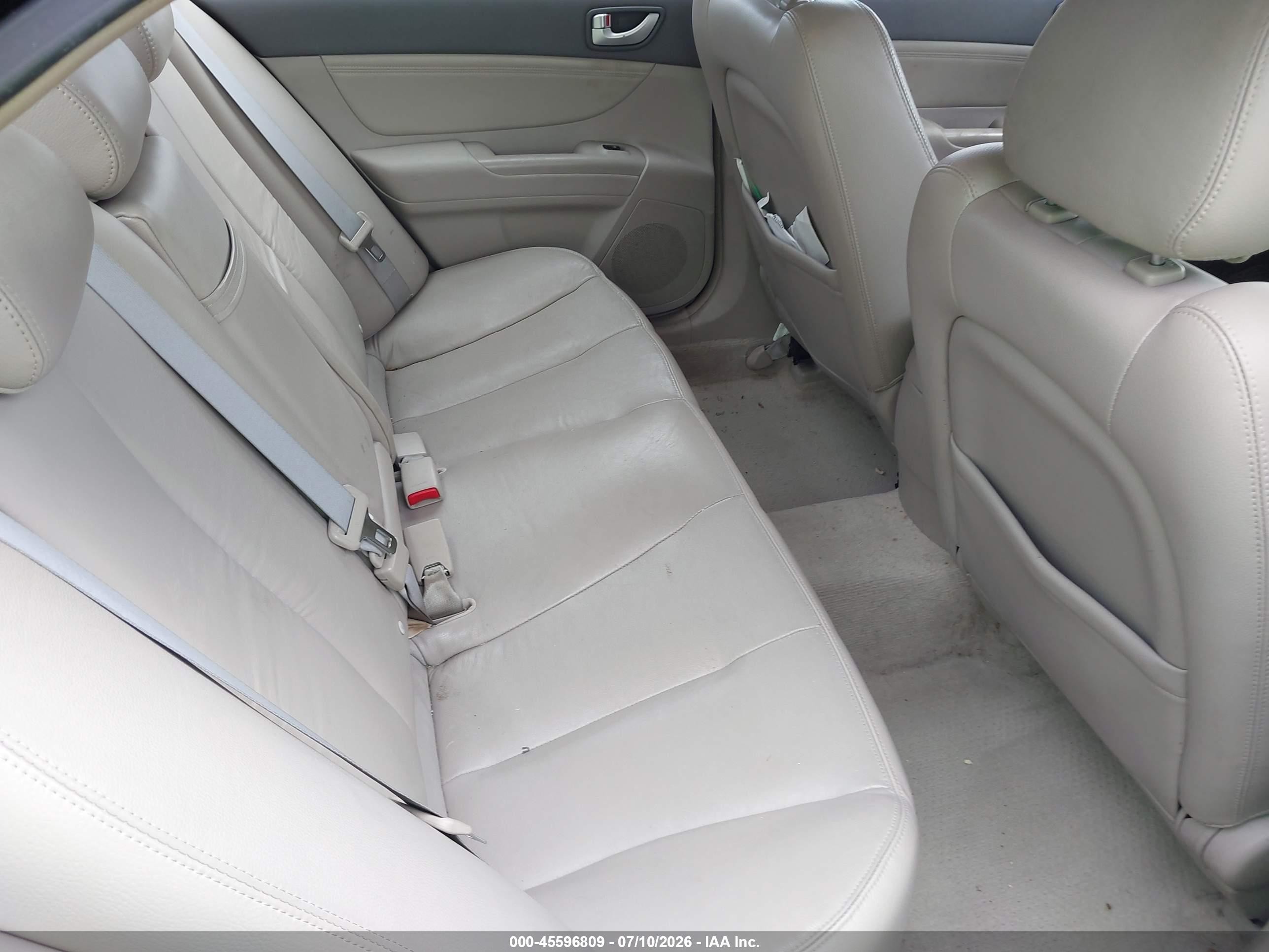 2008 Hyundai Sonata Limited V6/se V6 Black vin: 5NPEU46F38H309148