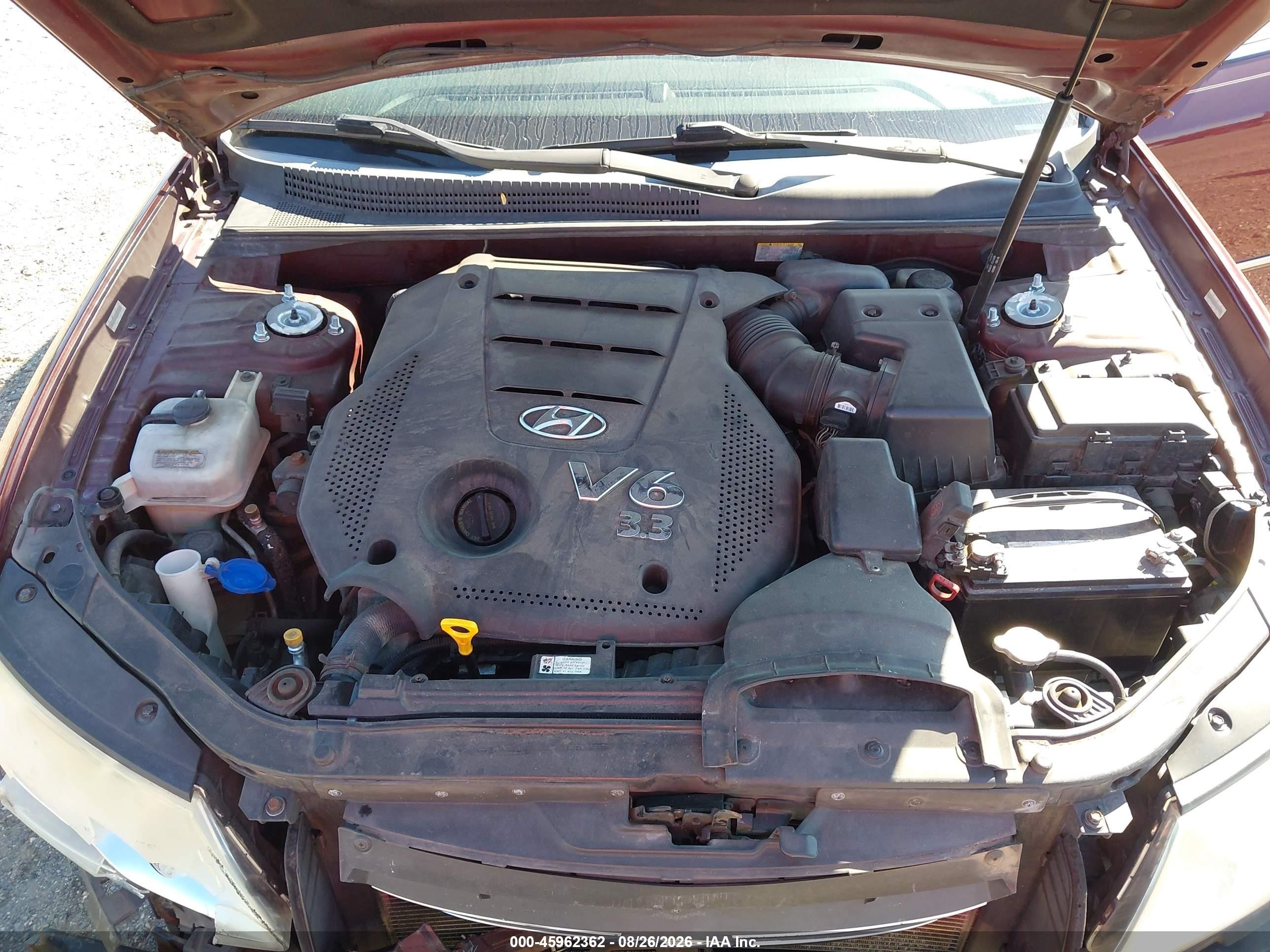 2009 Hyundai Sonata Limited V6 Темно-бордовый vin: 5NPEU46F39H412281