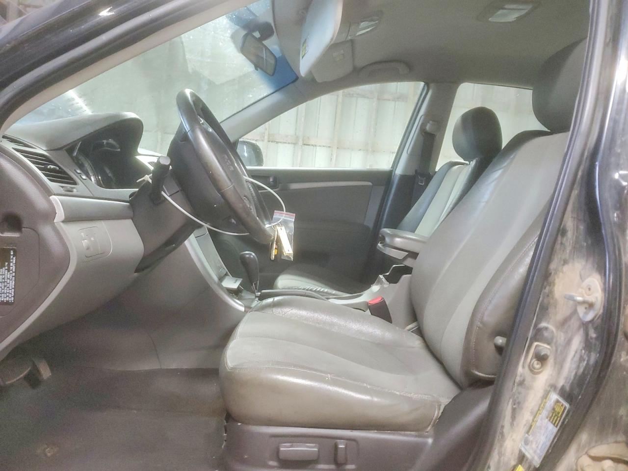 2009 Hyundai Sonata Se V6 Black vin: 5NPEU46F39H529388