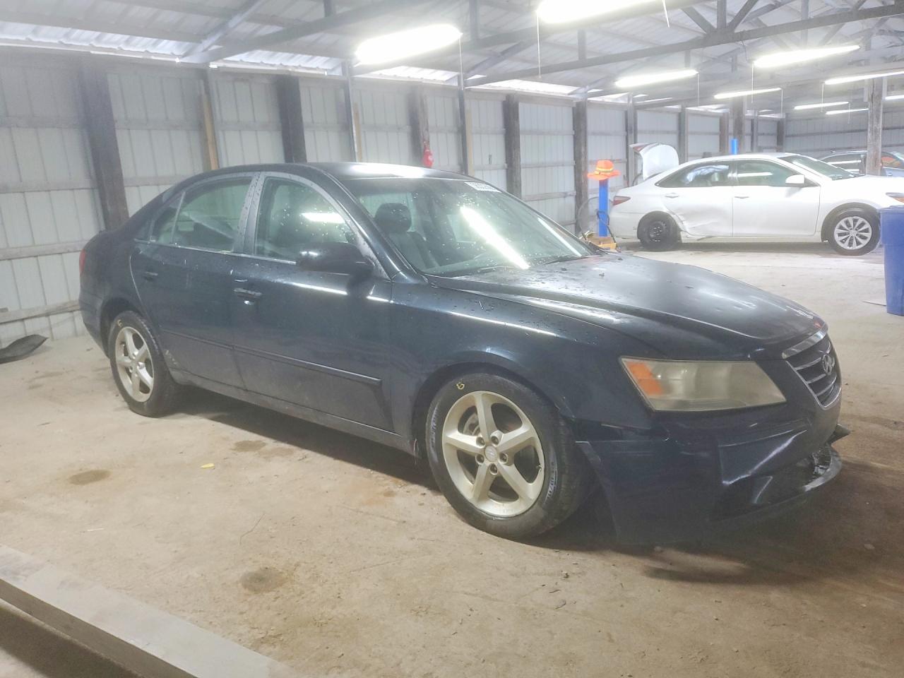 2009 Hyundai Sonata Se V6 Black vin: 5NPEU46F39H529388
