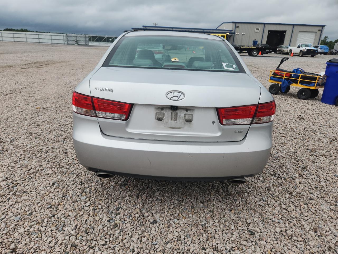 2006 Hyundai Sonata Gls Silver vin: 5NPEU46F46H000169