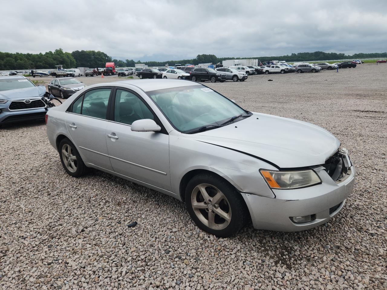 2006 Hyundai Sonata Gls Silver vin: 5NPEU46F46H000169
