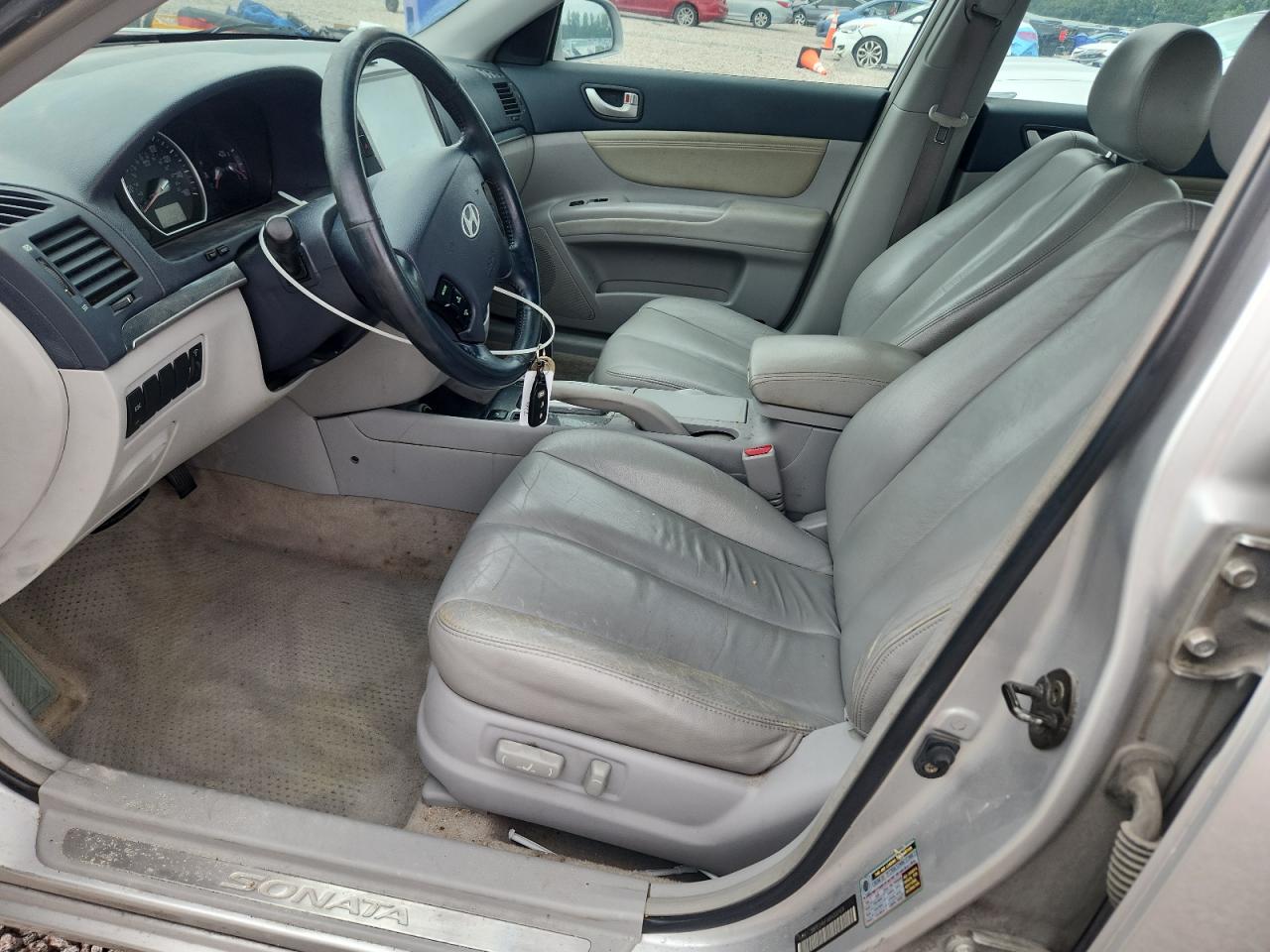 2006 Hyundai Sonata Gls Silver vin: 5NPEU46F46H000169