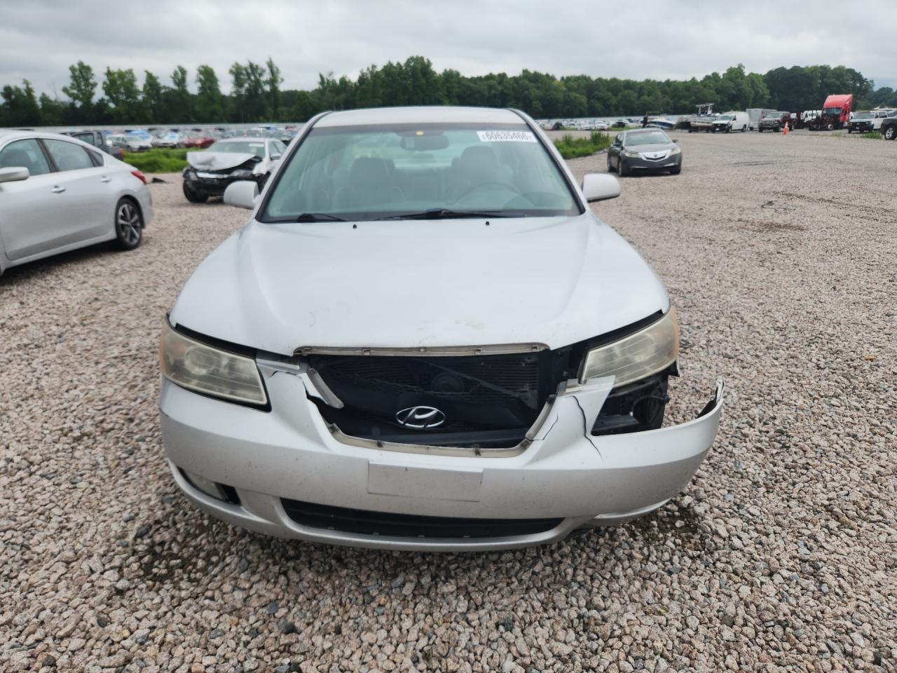 2006 Hyundai Sonata Gls Silver vin: 5NPEU46F46H000169