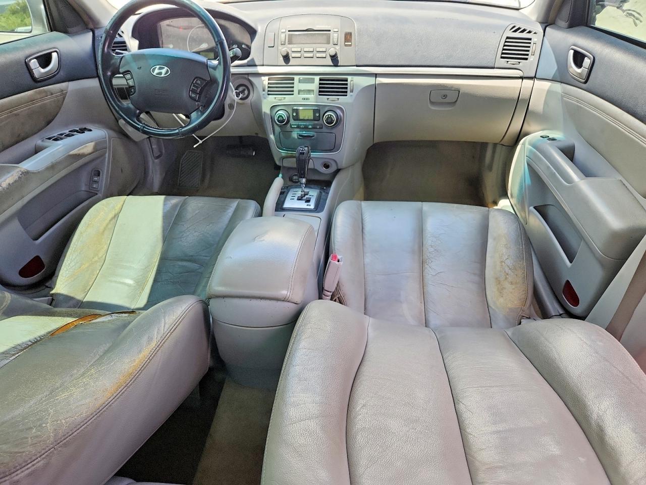 2006 Hyundai Sonata Gls V6 Silver vin: 5NPEU46F46H002391
