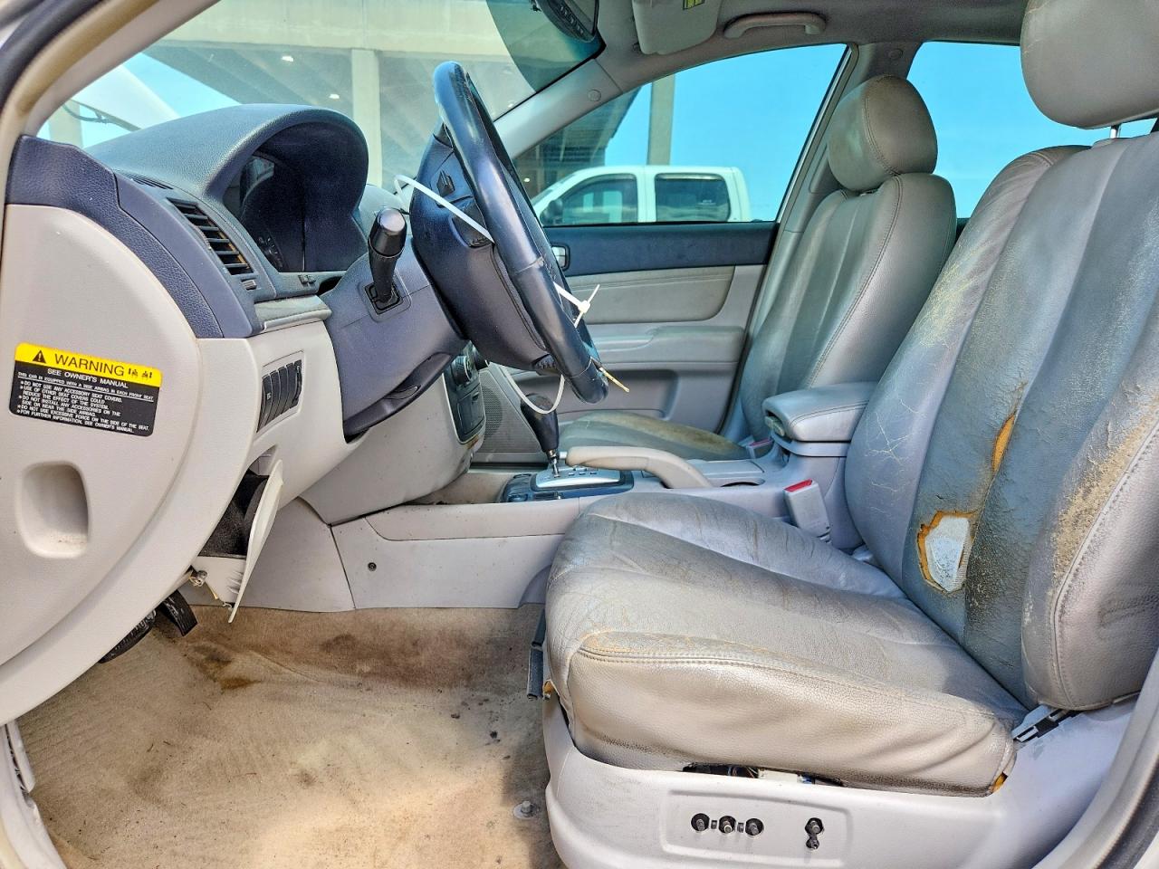 2006 Hyundai Sonata Gls V6 Silver vin: 5NPEU46F46H002391