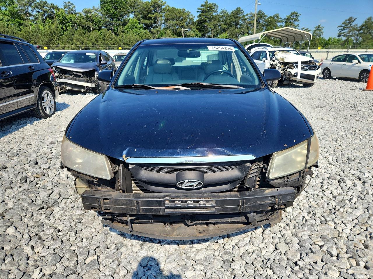 2006 Hyundai Sonata Gl Blue vin: 5NPEU46F46H007946