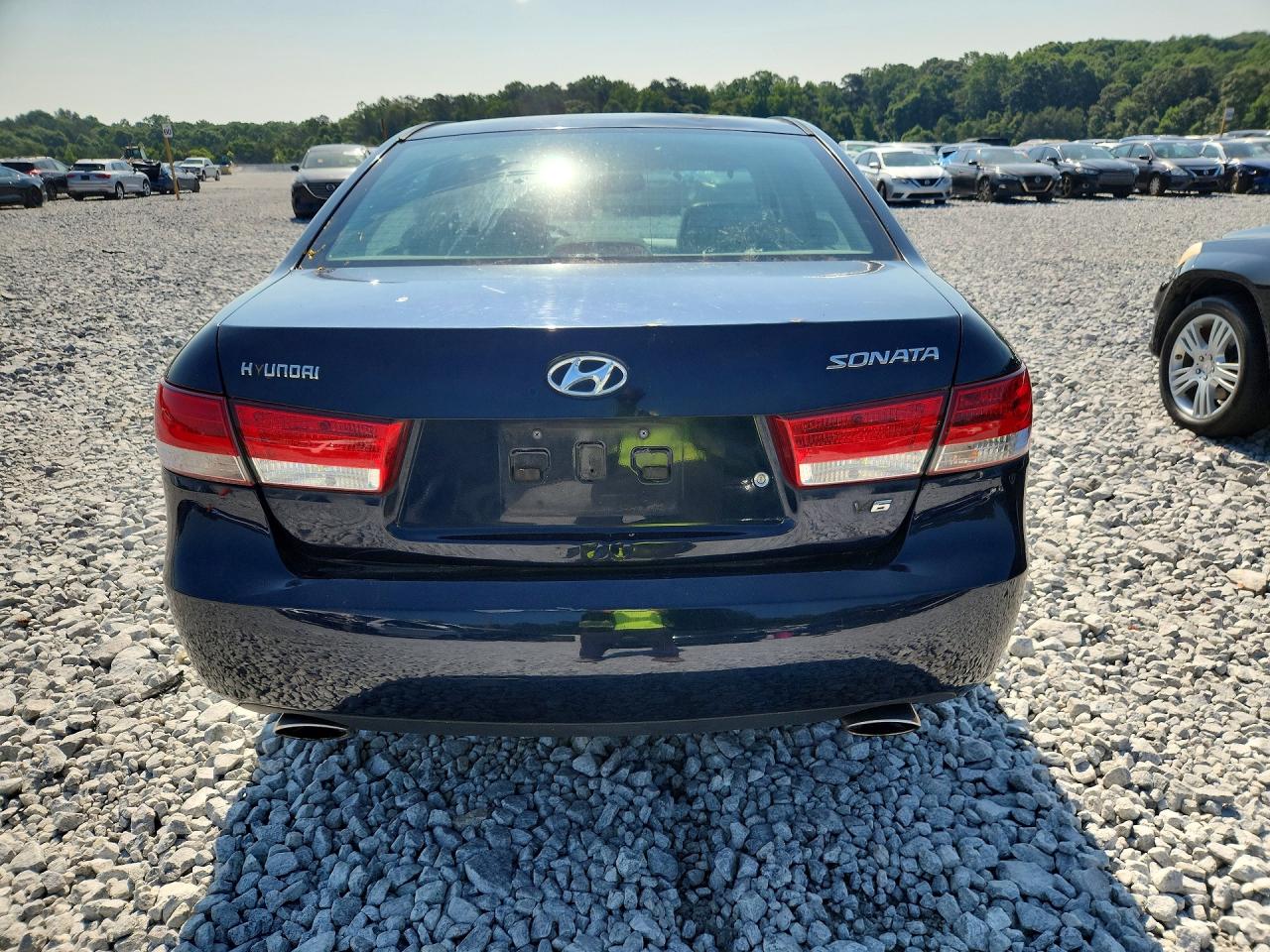 2006 Hyundai Sonata Gl Blue vin: 5NPEU46F46H007946