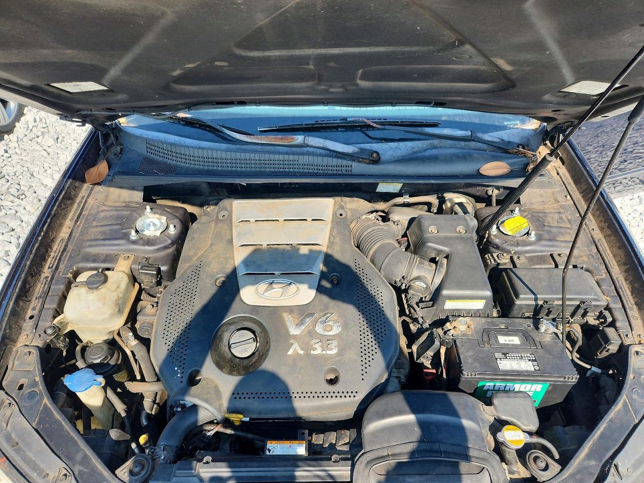 2006 Hyundai Sonata Gl Blue vin: 5NPEU46F46H007946