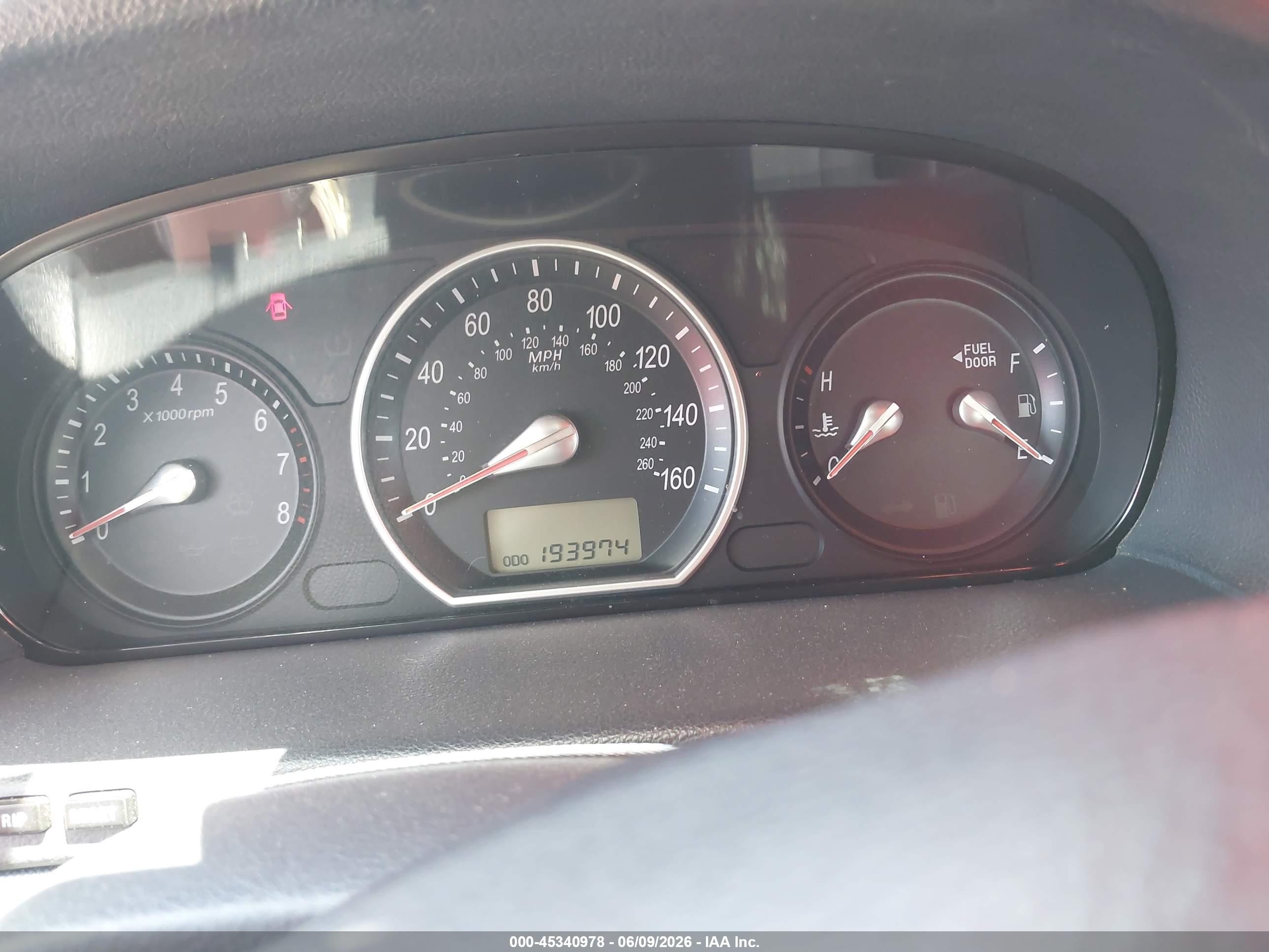 2006 Hyundai Sonata Gls V6/lx V6 Dark Blue vin: 5NPEU46F46H009647