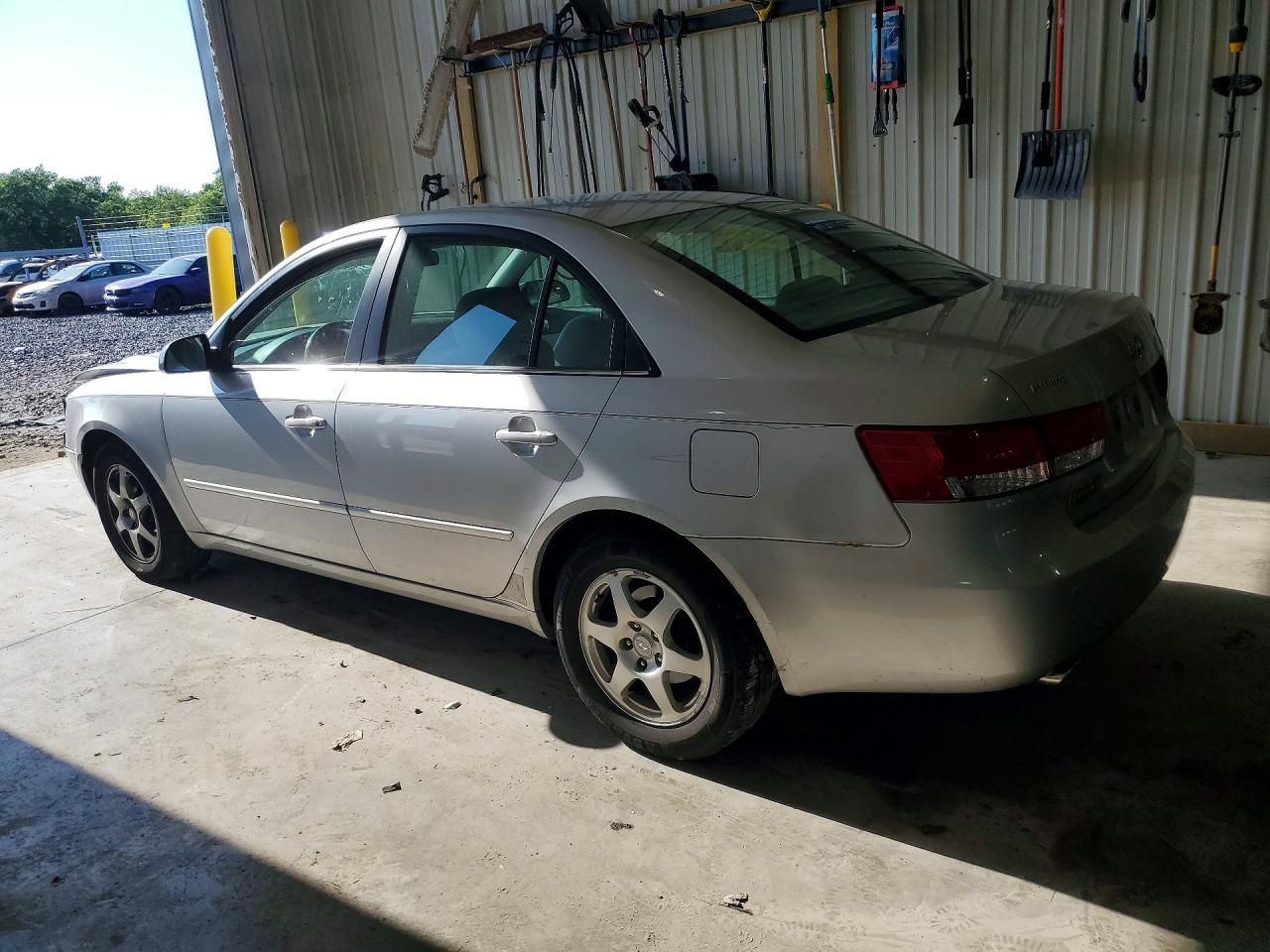 2006 Hyundai Sonata Gls V6 Silver vin: 5NPEU46F46H036301