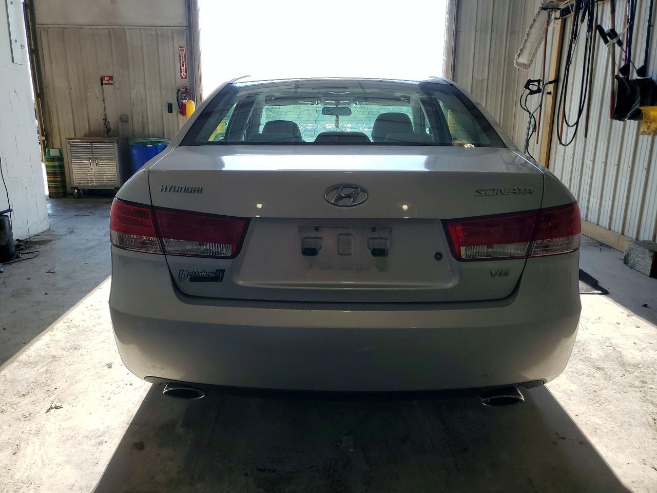 2006 Hyundai Sonata Gls V6 Silver vin: 5NPEU46F46H036301