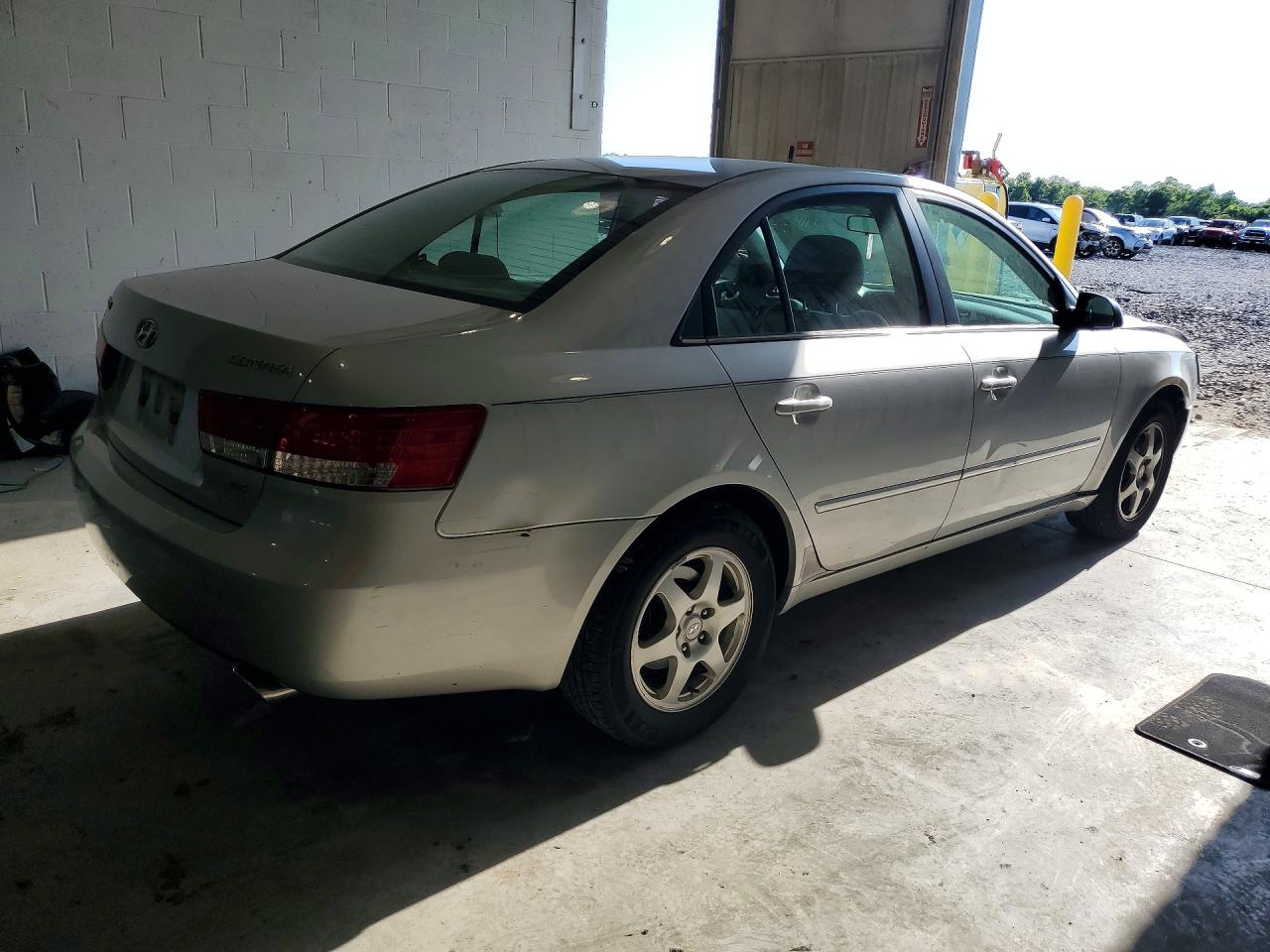 2006 Hyundai Sonata Gls V6 Silver vin: 5NPEU46F46H036301