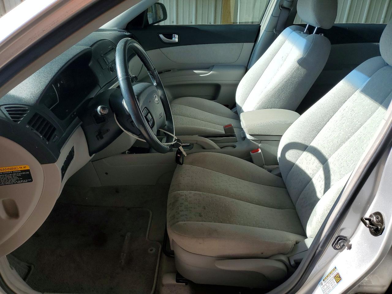 2006 Hyundai Sonata Gls V6 Silver vin: 5NPEU46F46H036301