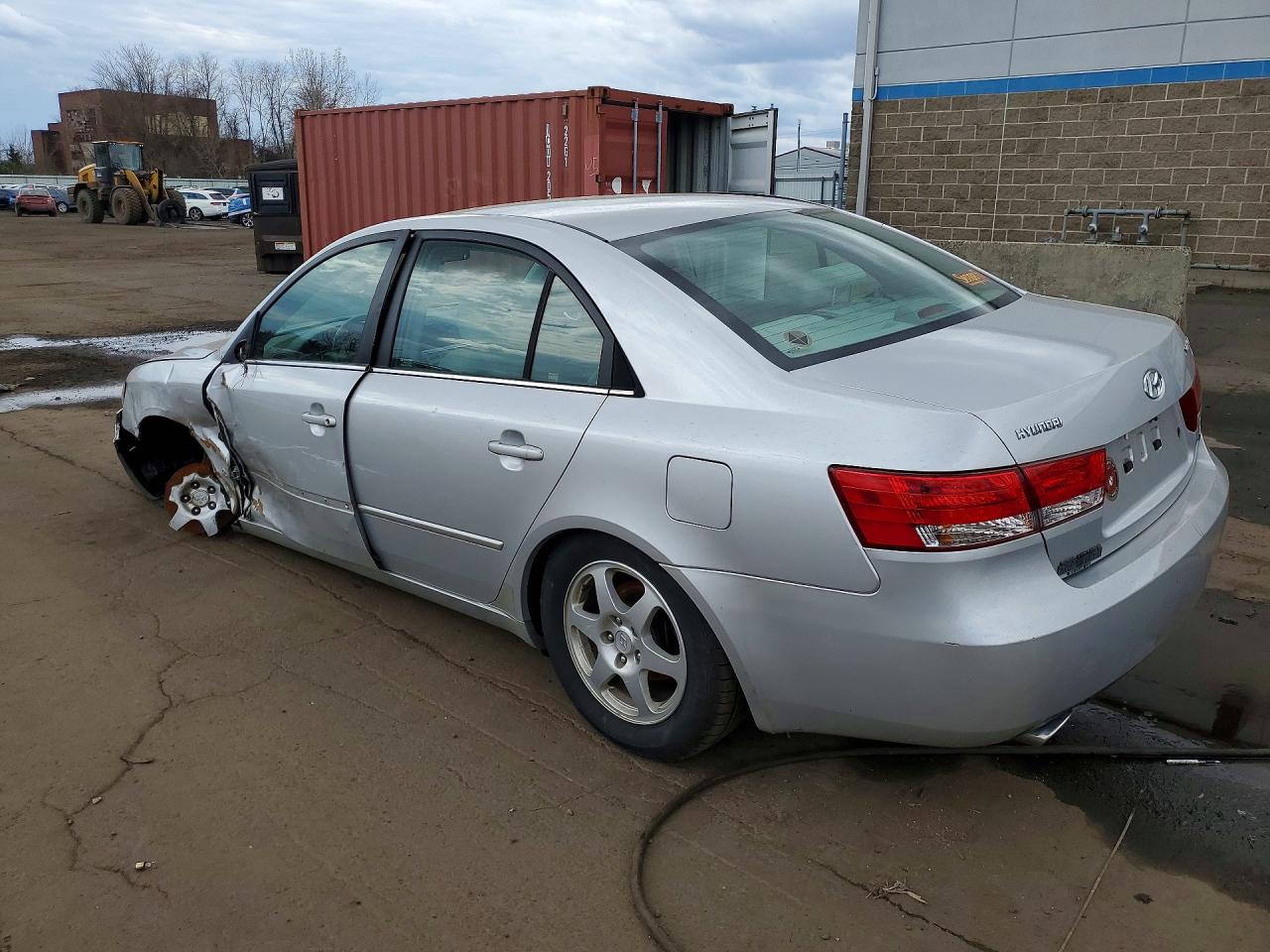 2006 Hyundai Sonata Gls/lx Silver vin: 5NPEU46F46H044835