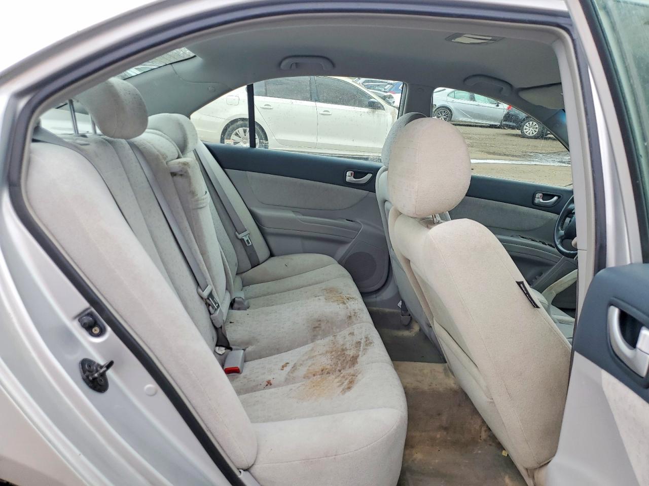 2006 Hyundai Sonata Gls/lx Silver vin: 5NPEU46F46H044835