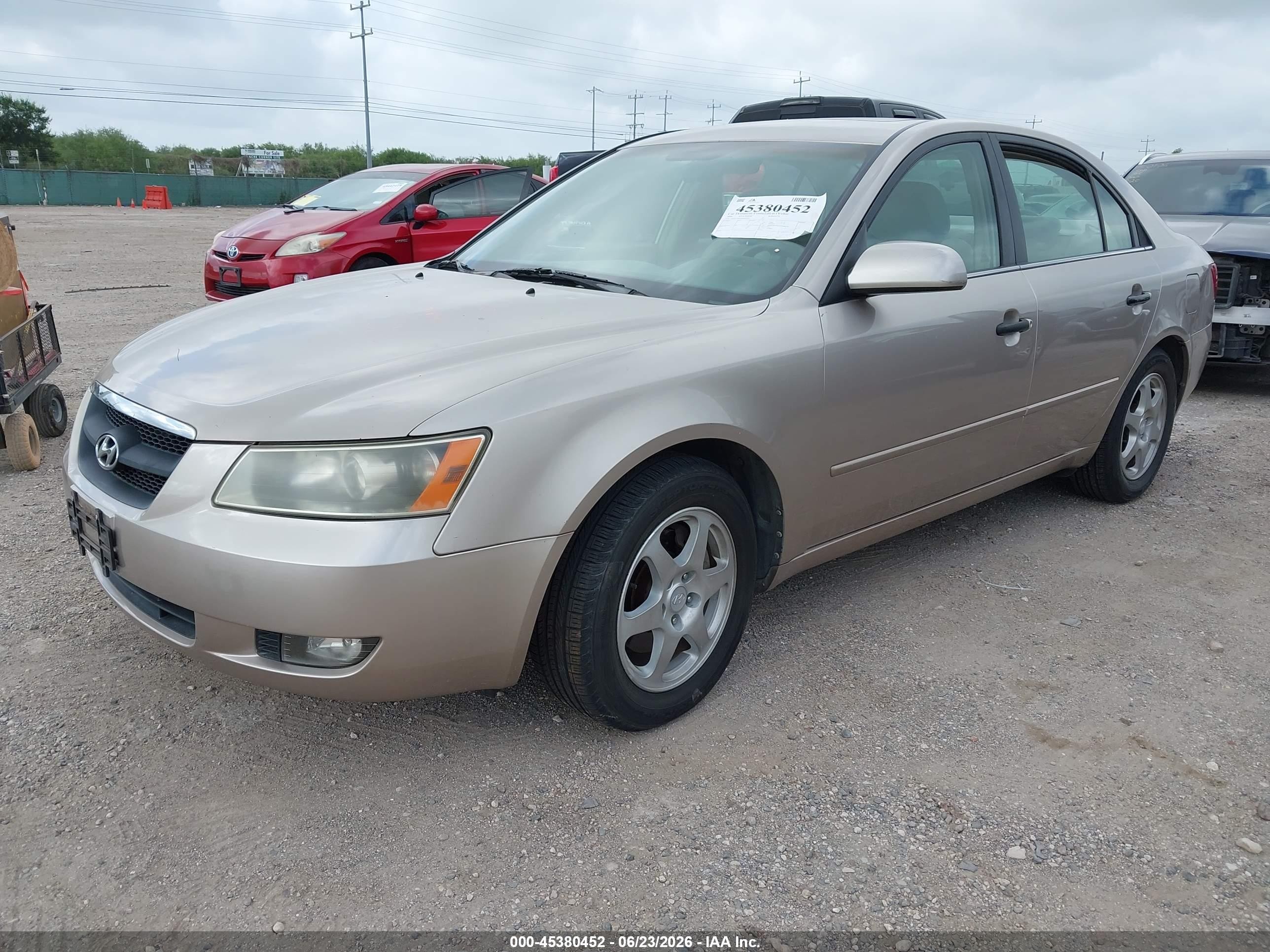 2006 Hyundai Sonata Gls V6/lx V6 Gold vin: 5NPEU46F46H069184