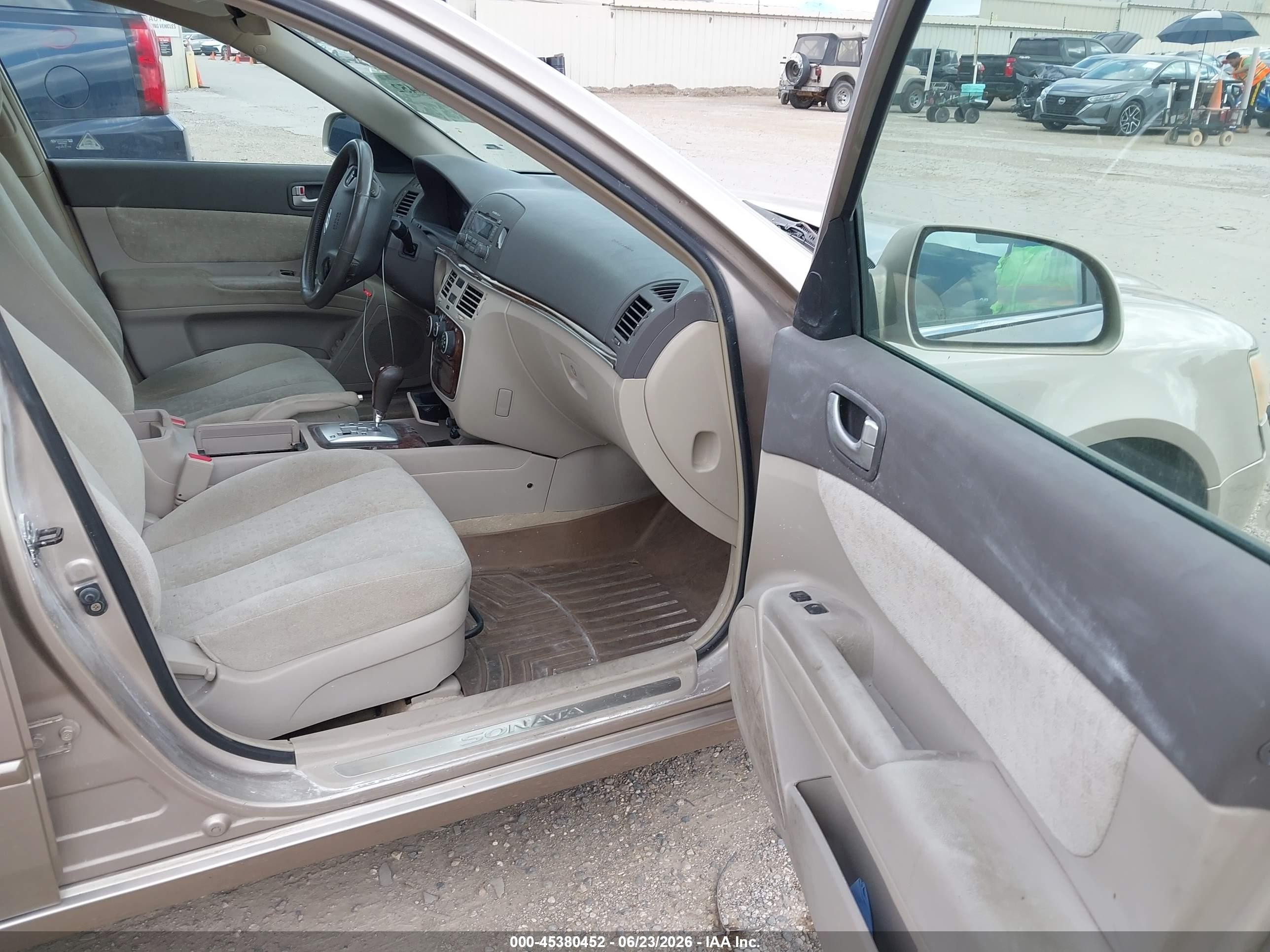 2006 Hyundai Sonata Gls V6/lx V6 Gold vin: 5NPEU46F46H069184