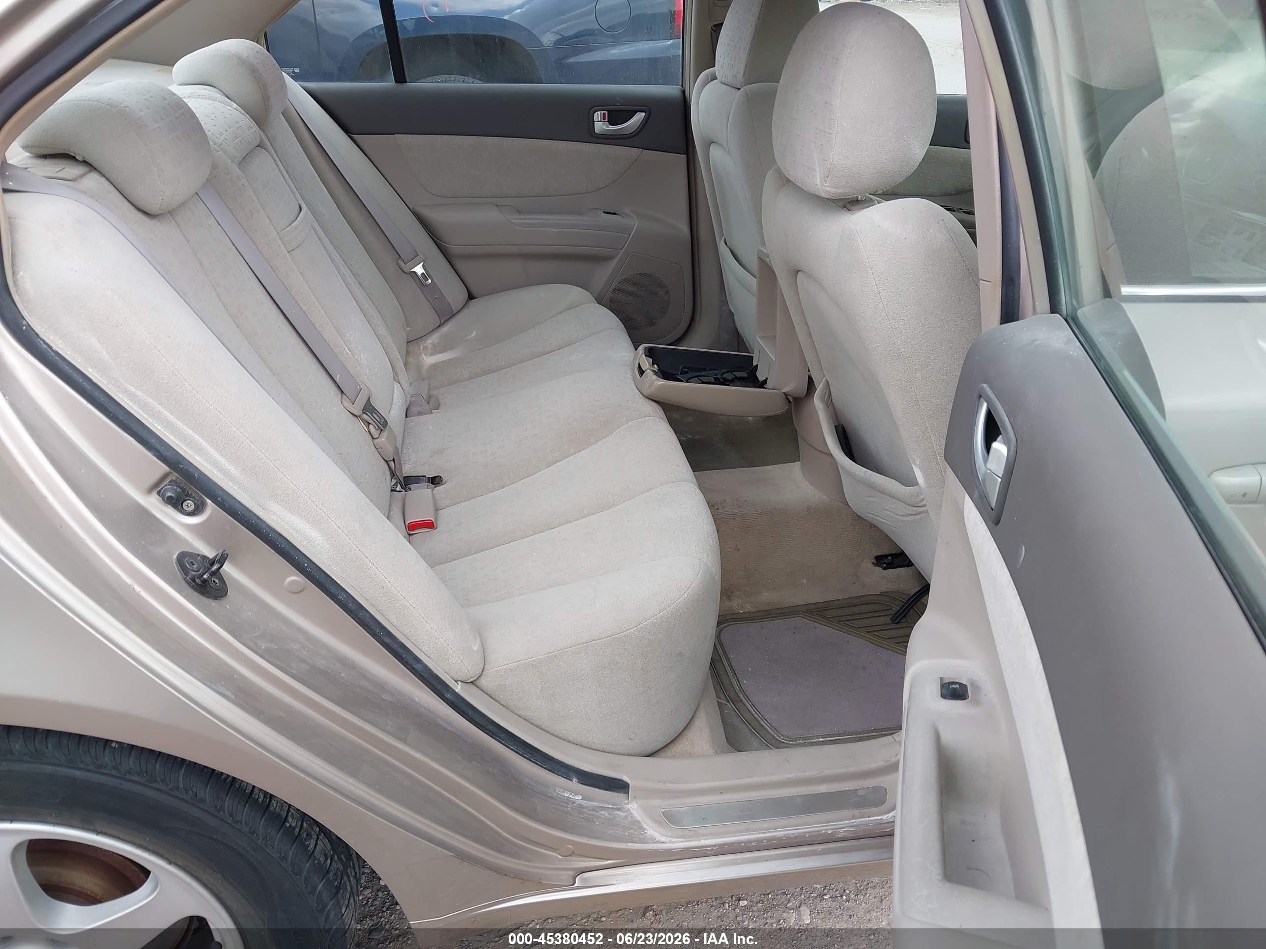 2006 Hyundai Sonata Gls V6/lx V6 Gold vin: 5NPEU46F46H069184